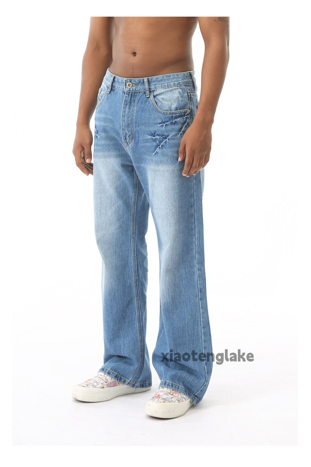 Jean zx vintage washed faded cleanfit yuppie y2k jeans Size US 34 / EU 50 - 9 Thumbnail
