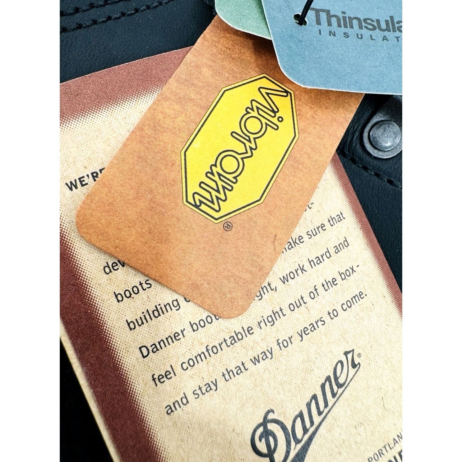 Danner DANNER Boots - NEW w TAGS - GORE TEX VIBRAM THINSULATE SAFETY 9.5 Work 600G GTX Black Matte Mens 9.5 Boots Size US 10 / EU 43 - 7 Thumbnail