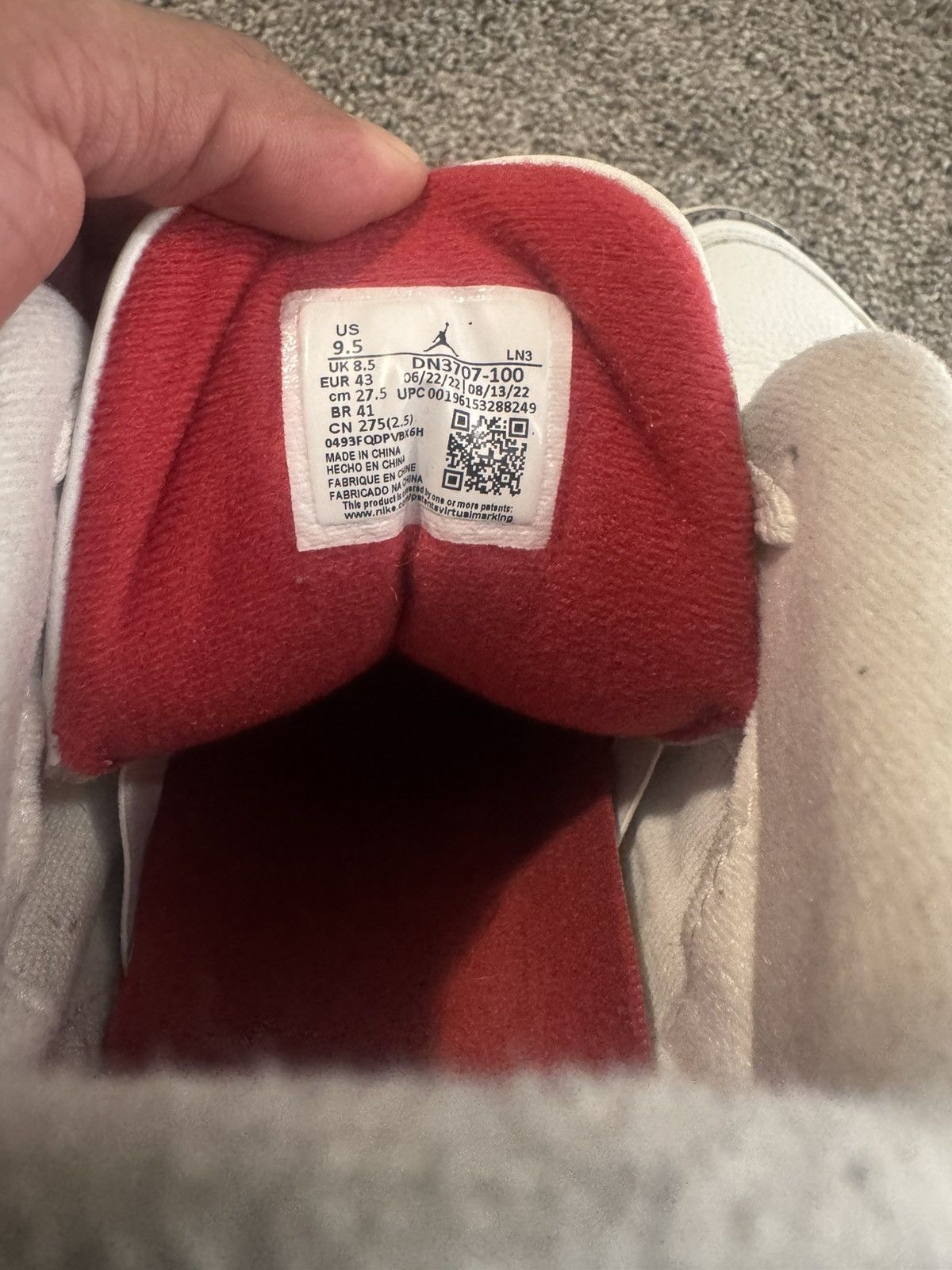 Jordan Brand Jordan 3’s reimagine Size US 9.5 / EU 42-43 - 4 Thumbnail