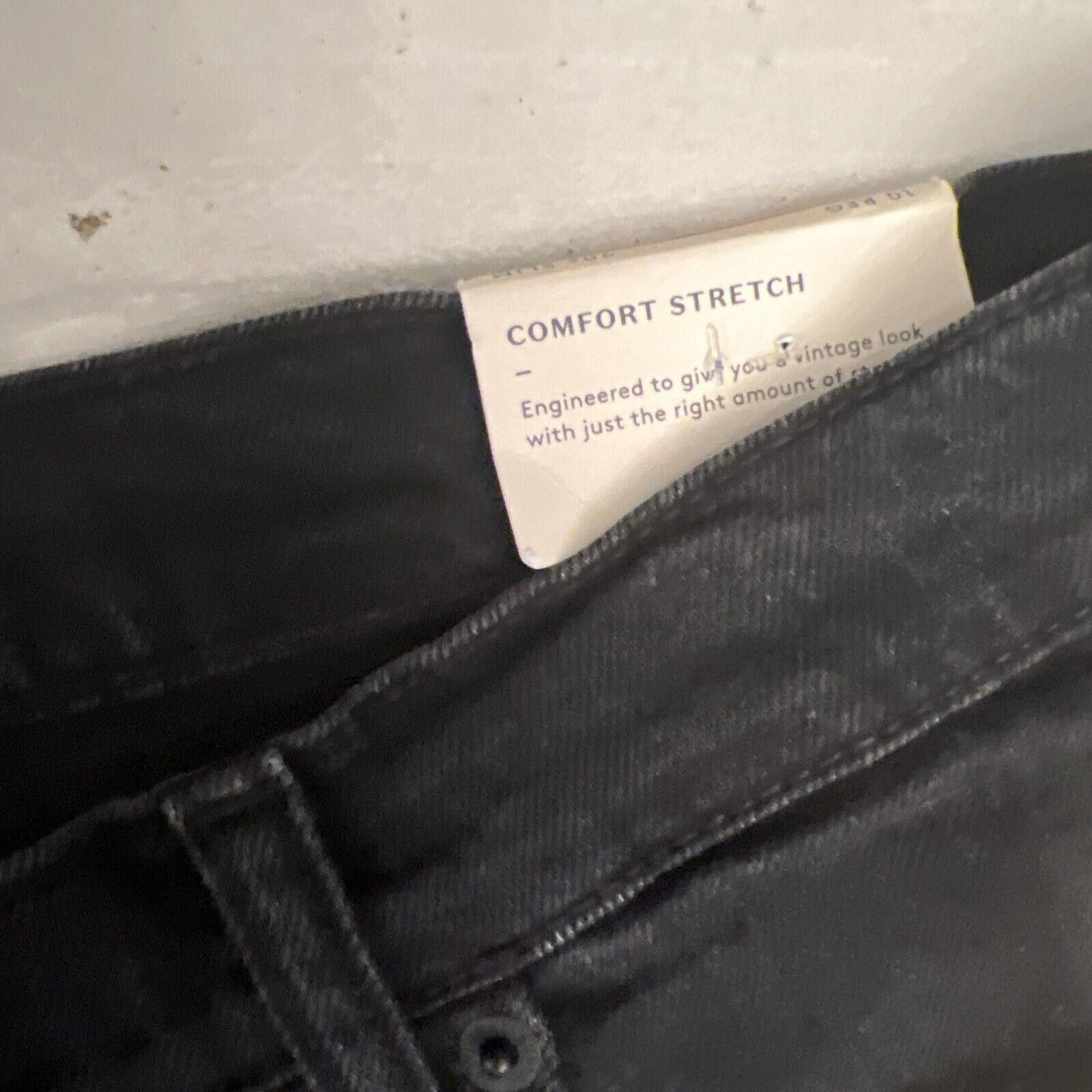 Designer Universal Thread Womens Black Denim High Rise Vintage Jeans Size 32" / US 10 / IT 46 - 5 Thumbnail