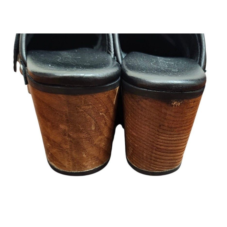 Free People Free People Culver City Clog Black Leather Studs EU 40 US 10 Size US 10 / IT 40 - 8 Thumbnail