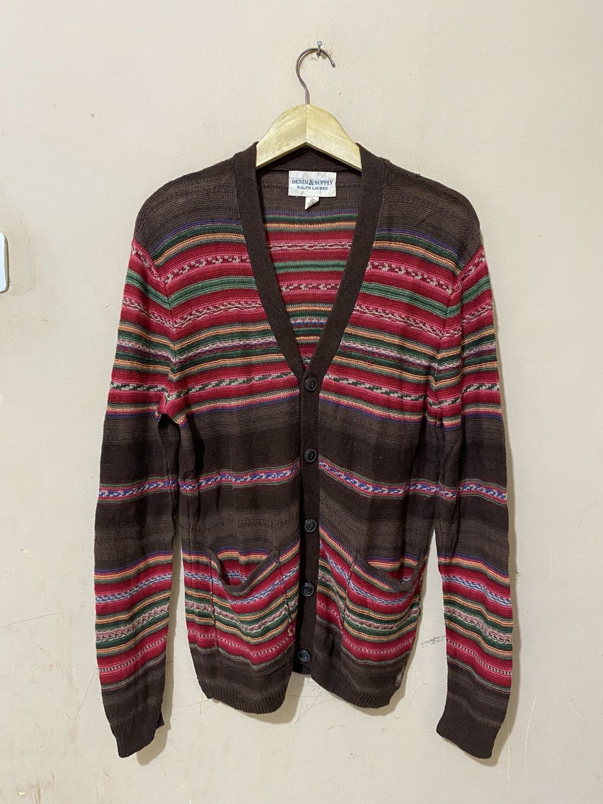 Polo Ralph Lauren Denim Supply Ralph Lauren Navajo Native Cardigan Size US S / EU 44-46 / 1 - 1 Thumbnail