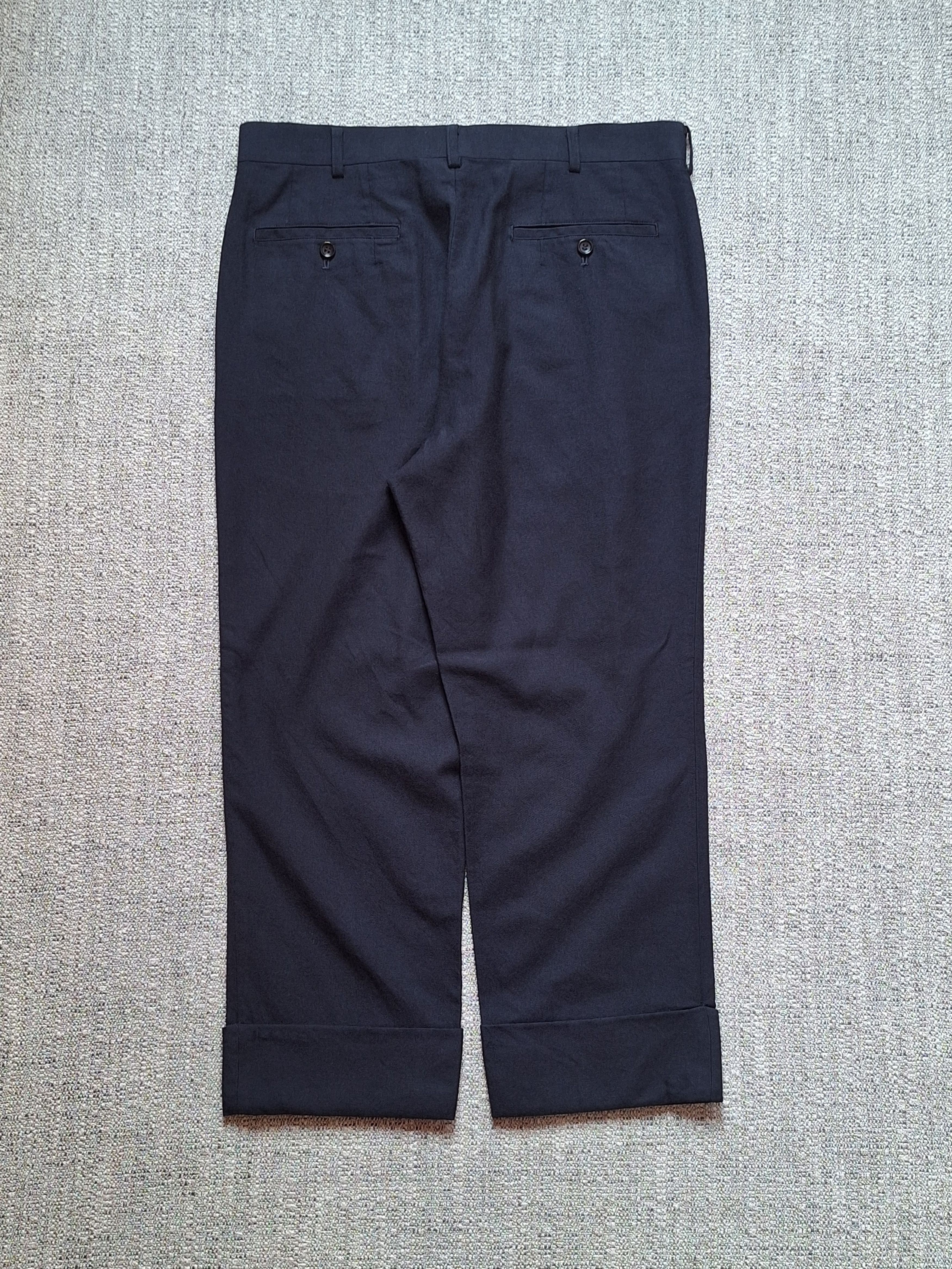 Comme des Garcons Homme COMME des GARCONS HOMME / Navy Trousers Size US 34 / EU 50 - 12 Thumbnail