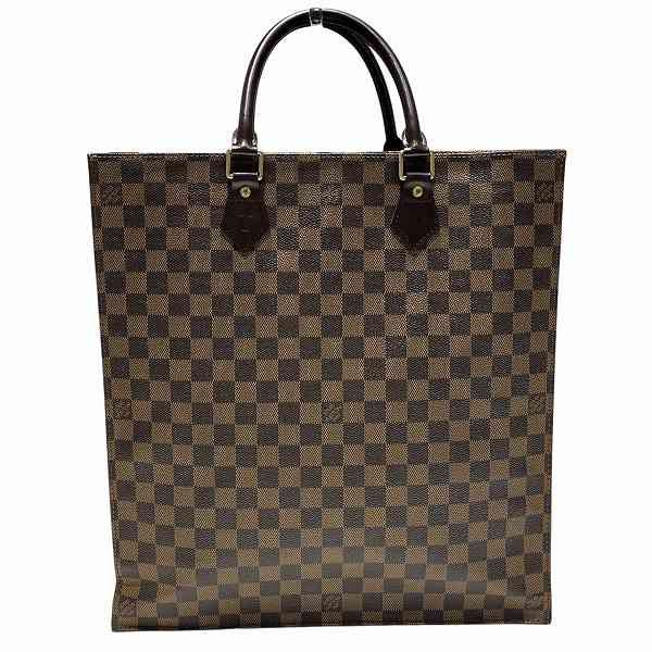 Louis Vuitton Louis Vuitton Louis Vuitton Sac Plat Damier Tote Bag Canvas Tote Bag N51140 Size ONE SIZE - 1 Thumbnail