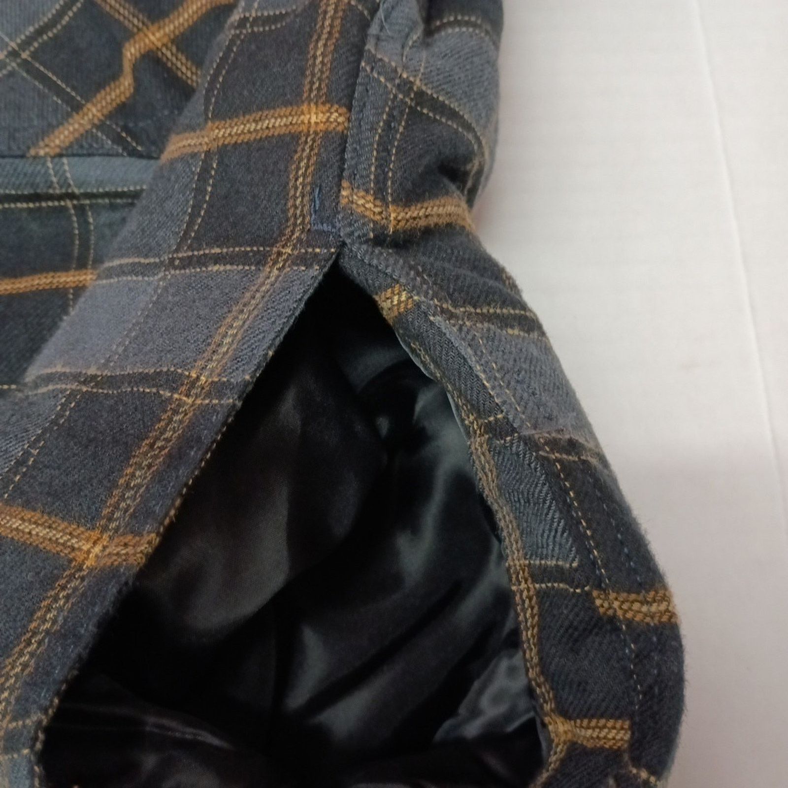 Dickies Dickies Mens S Fleece Lined Flannel Shirt Jacket Black Plaid Size US S / EU 44-46 / 1 - 4 Thumbnail