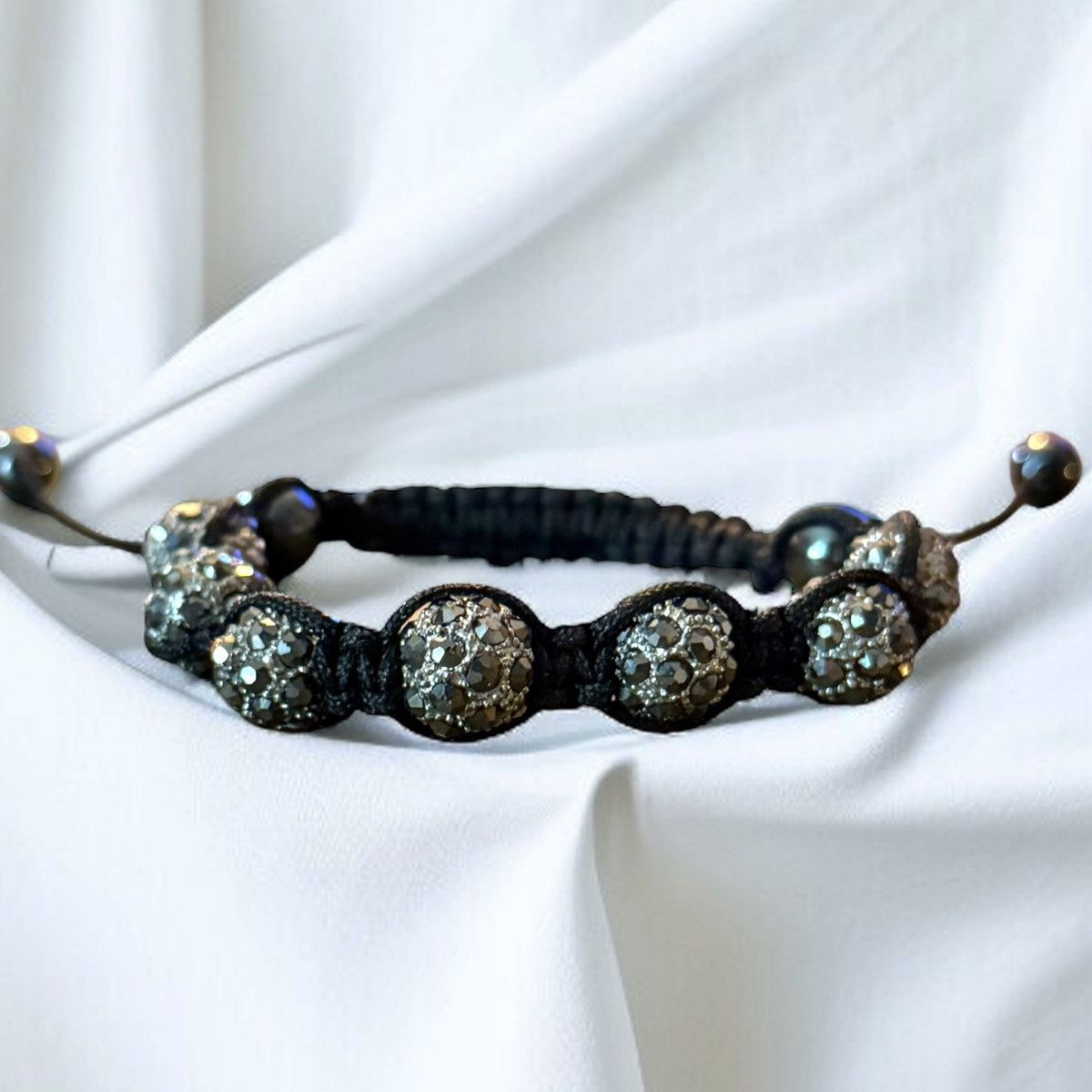 Other Black hematite Shamballa bracelet Size ONE SIZE - 1 Thumbnail
