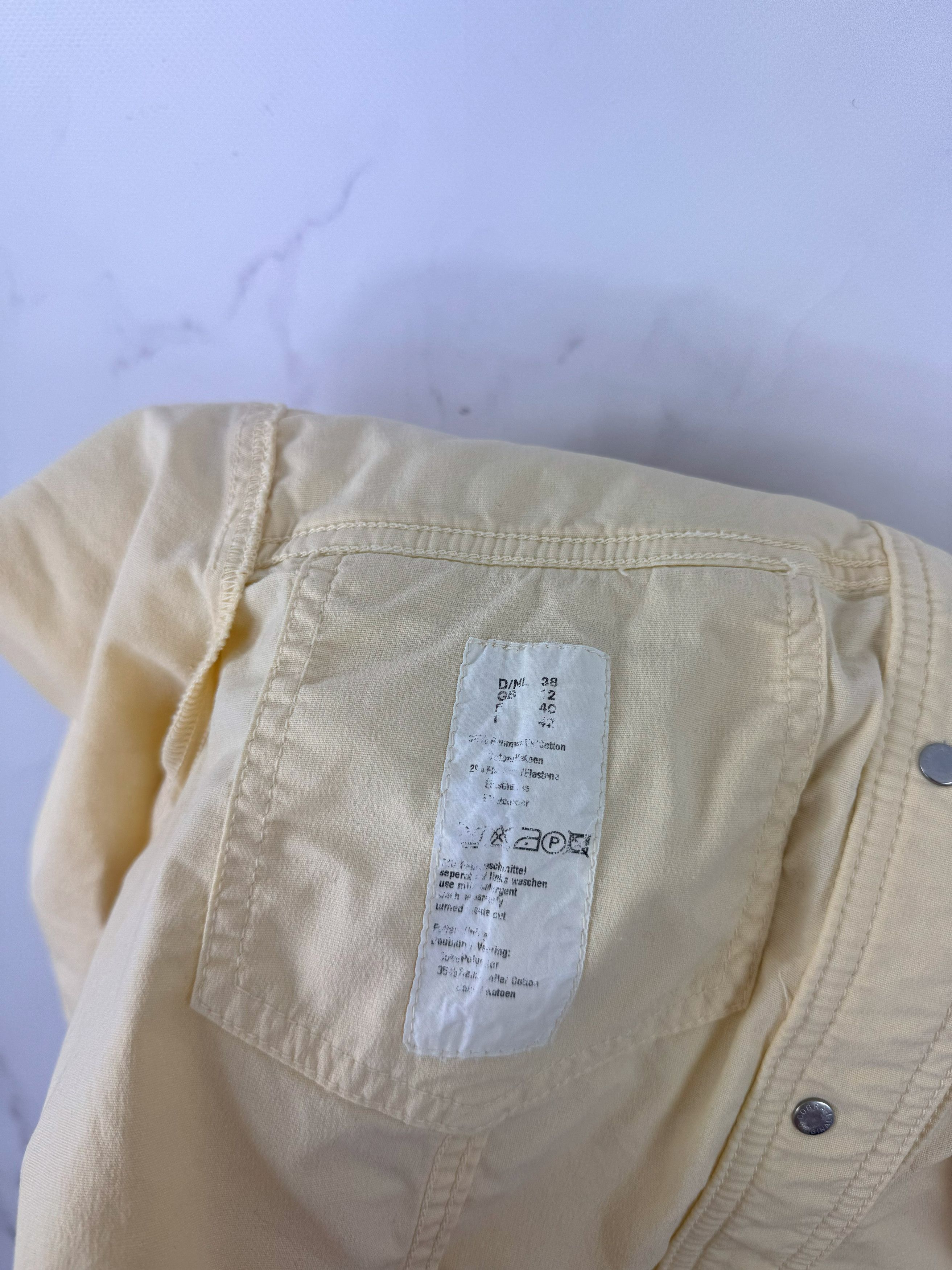 Iris von Arnim Vintage Iris Von Arnim Light Cream Denim Jacket Size 38 Size S / US 4 / IT 40 - 11 Thumbnail