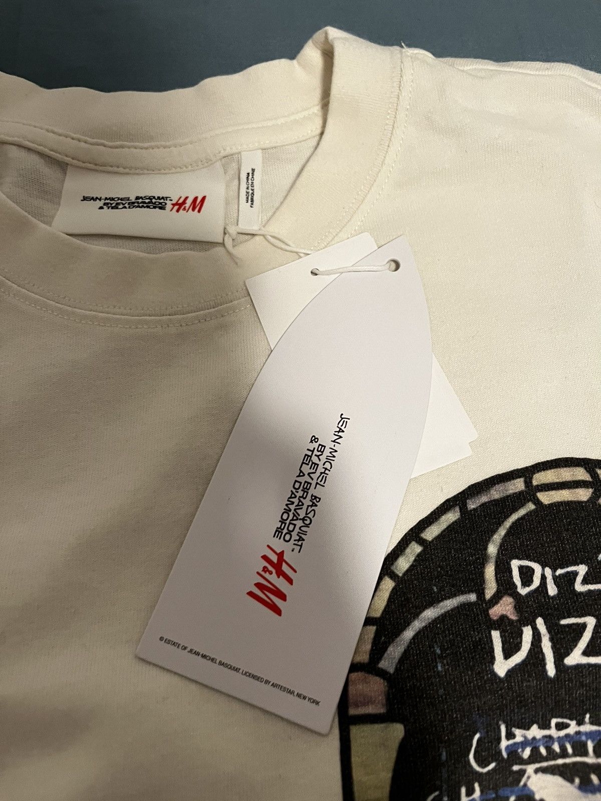 H&M × Jean-Michel Basquiat × Who Decides War MurderBravado WhoDecideswar Relax Fit Cotton T-Shirt Smalll Size US S / EU 44-46 / 1 - 6 Thumbnail