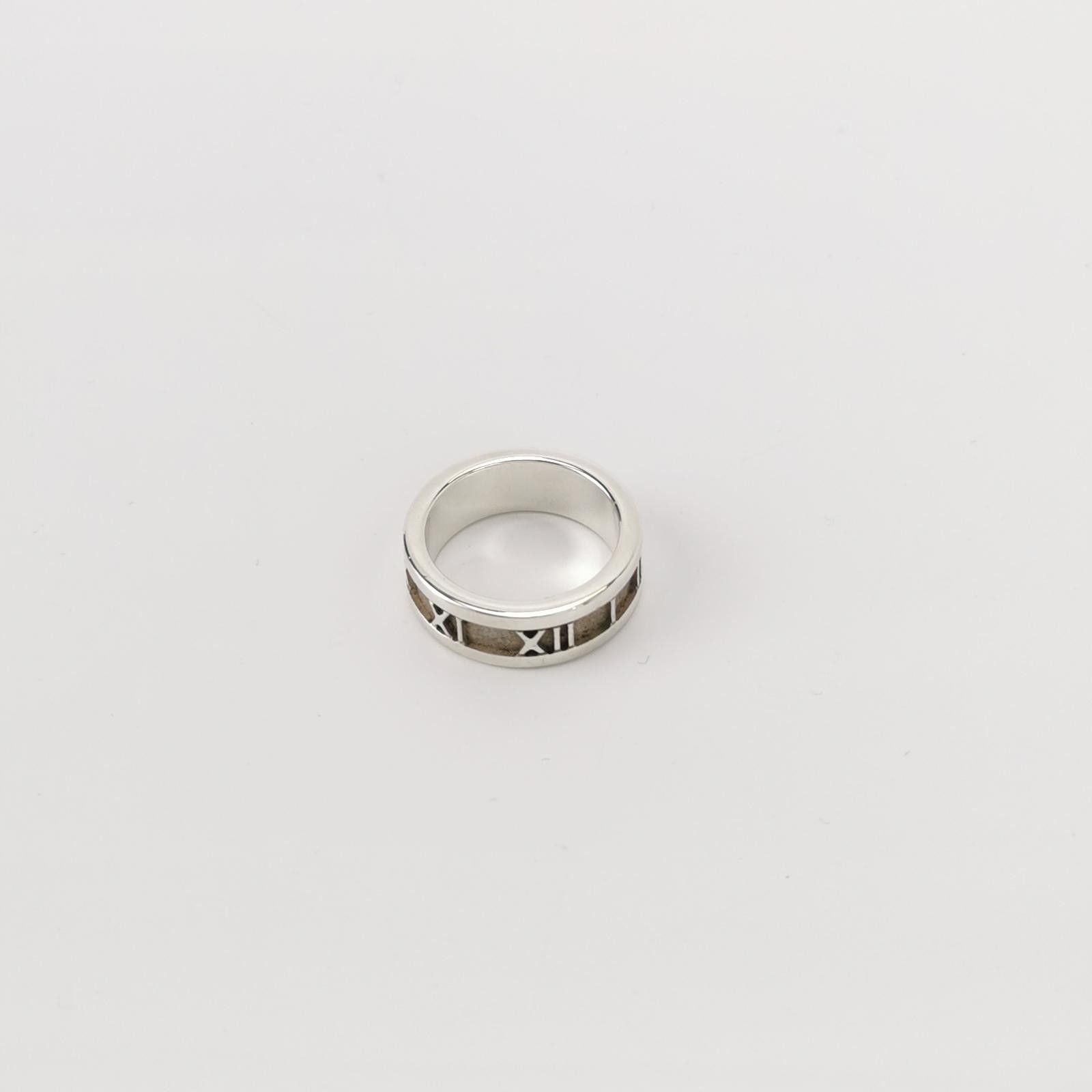 Tiffany & Co. Tiffany & Co. Atlas S925 Roman Numeral Ring Size 10 -z2505 Size ONE SIZE - 3 Thumbnail