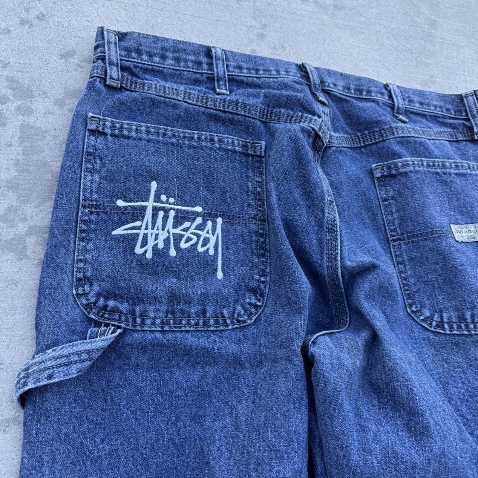 Stussy Stussy Carpenter raw denim workpant | Grailed