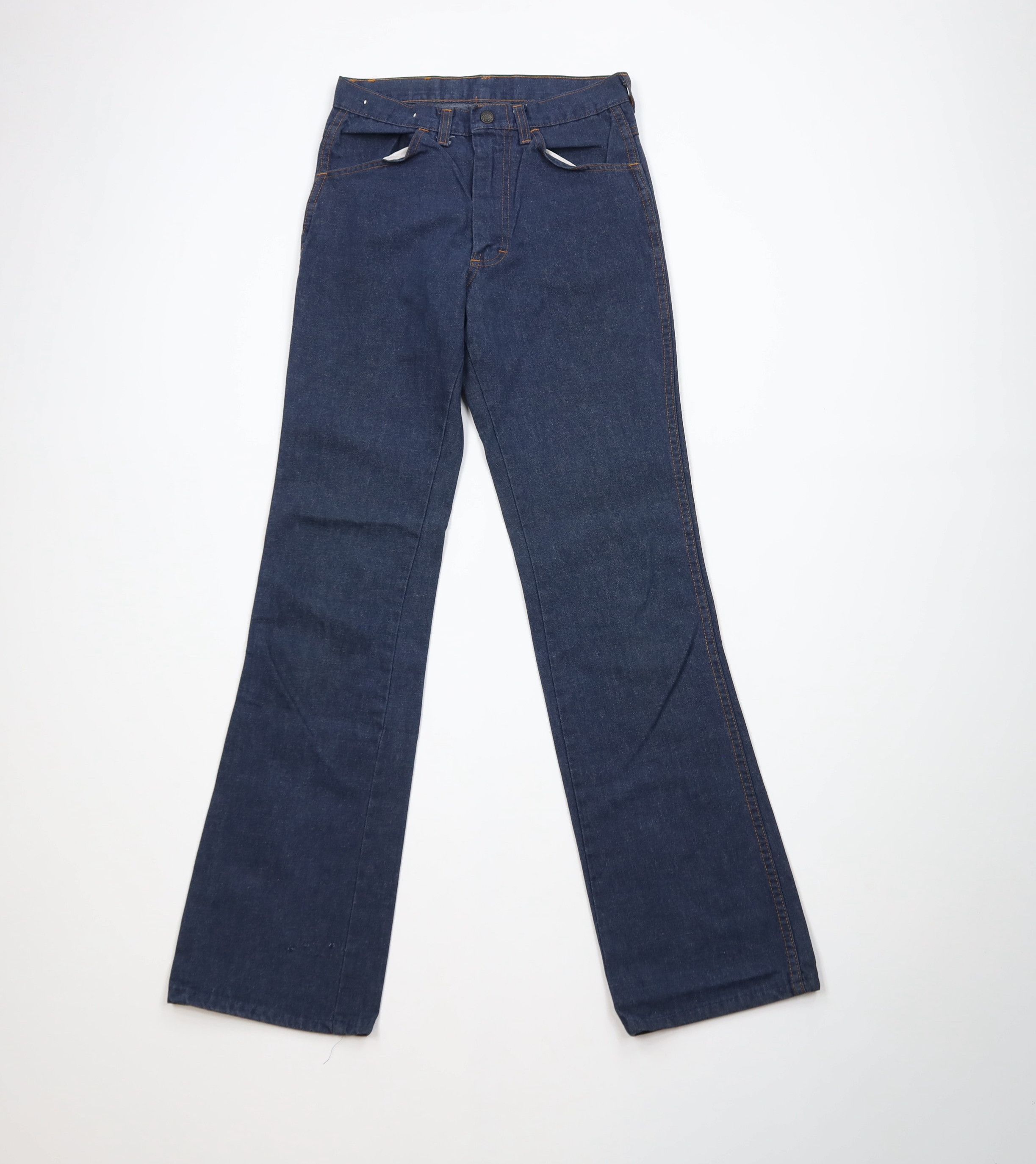 Vintage Vintage 70s Streetwear Bootcut Denim Jeans Indigo USA Size US 28 / EU 44 - 1 Thumbnail