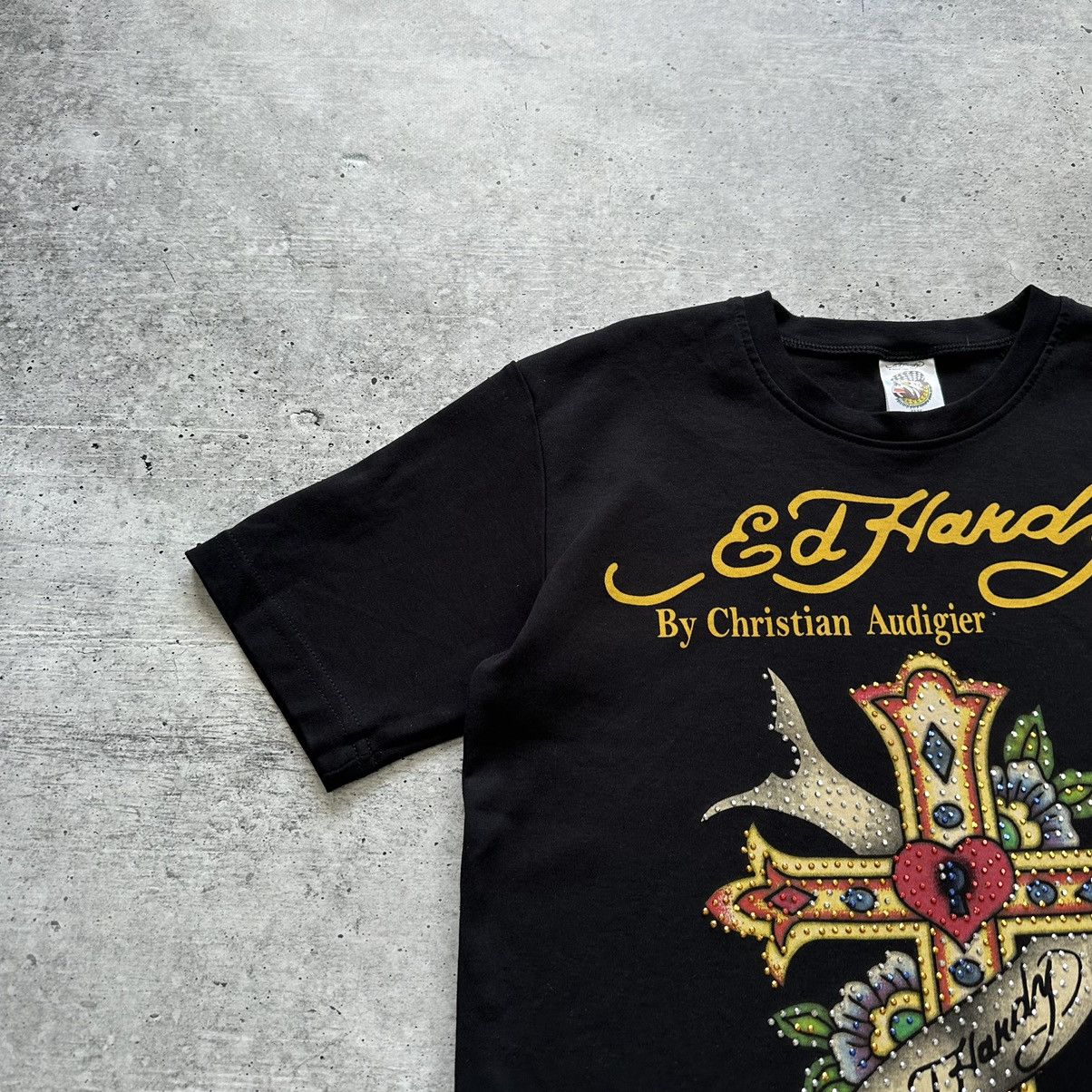 Other Ed Hardy Christian Audigier Y2K T-shirt Black Size XL / US 12-14 / IT 48-50 - 2 Thumbnail
