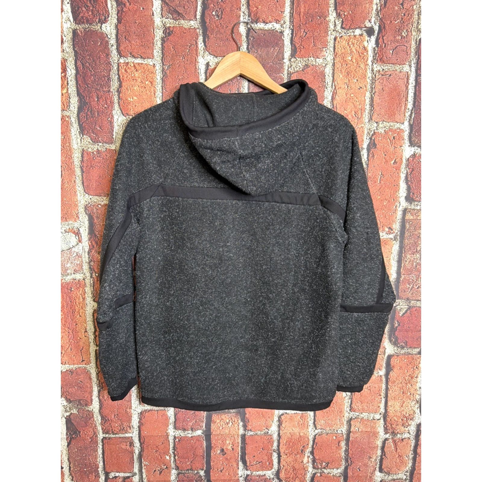 Nike Nike Therma Hooded Fleece Training Hoodie Pullover XS Women Gray Black Size XS / US 0-2 / IT 36-38 - 3 Thumbnail