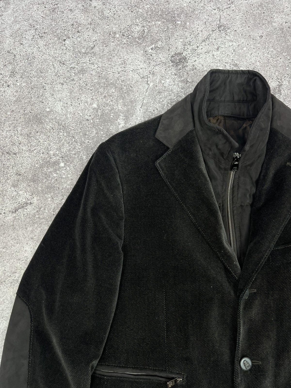 Corneliani Corneliani ID Men's Brown Baumwolle Blazer Jacket Coat Size US M / EU 48-50 / 2 - 4 Thumbnail