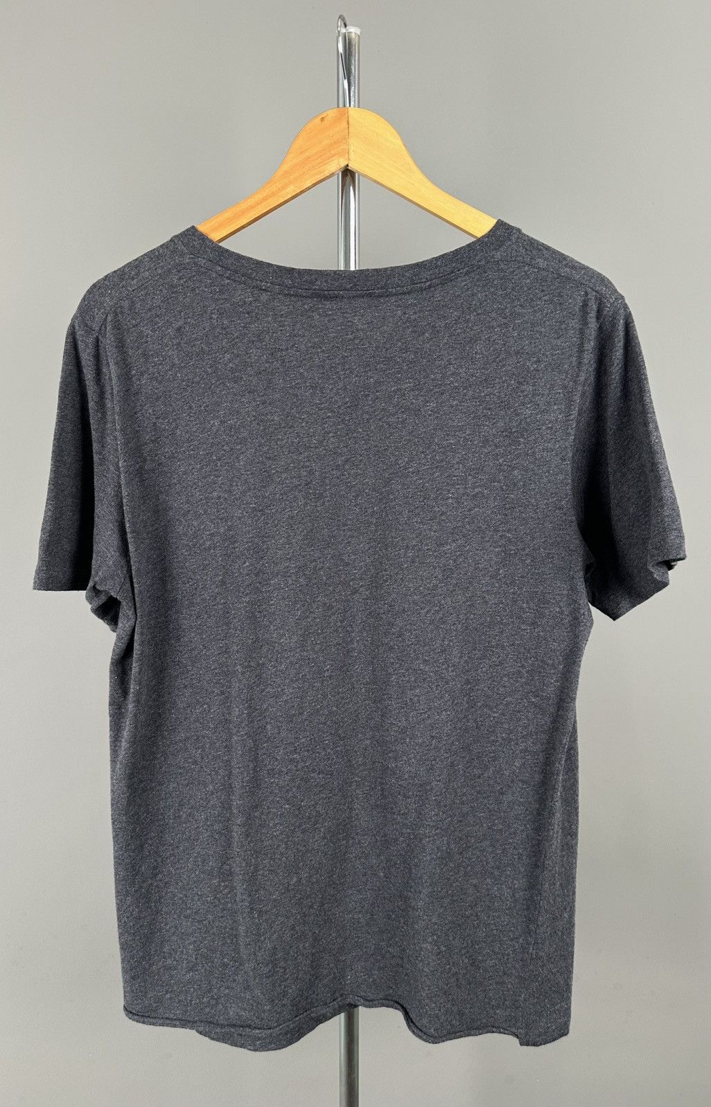 Saint Laurent Paris Saint Laurent - University SL Logo Short Sleeve Shirt Grey Size US S / EU 44-46 / 1 - 8 Thumbnail