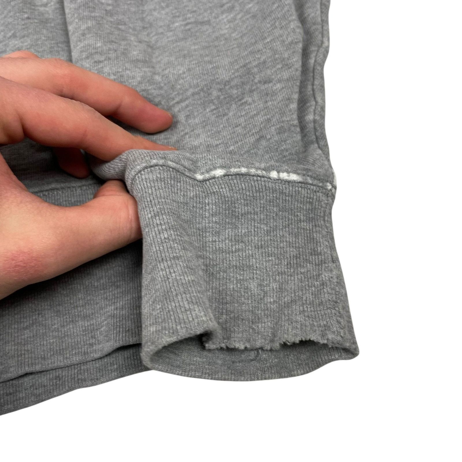 Acne Studios Acne Studios Fairview Face Men's Heather Gray Sweatshirt XS Size US XS / EU 42 / 0 - 4 Thumbnail