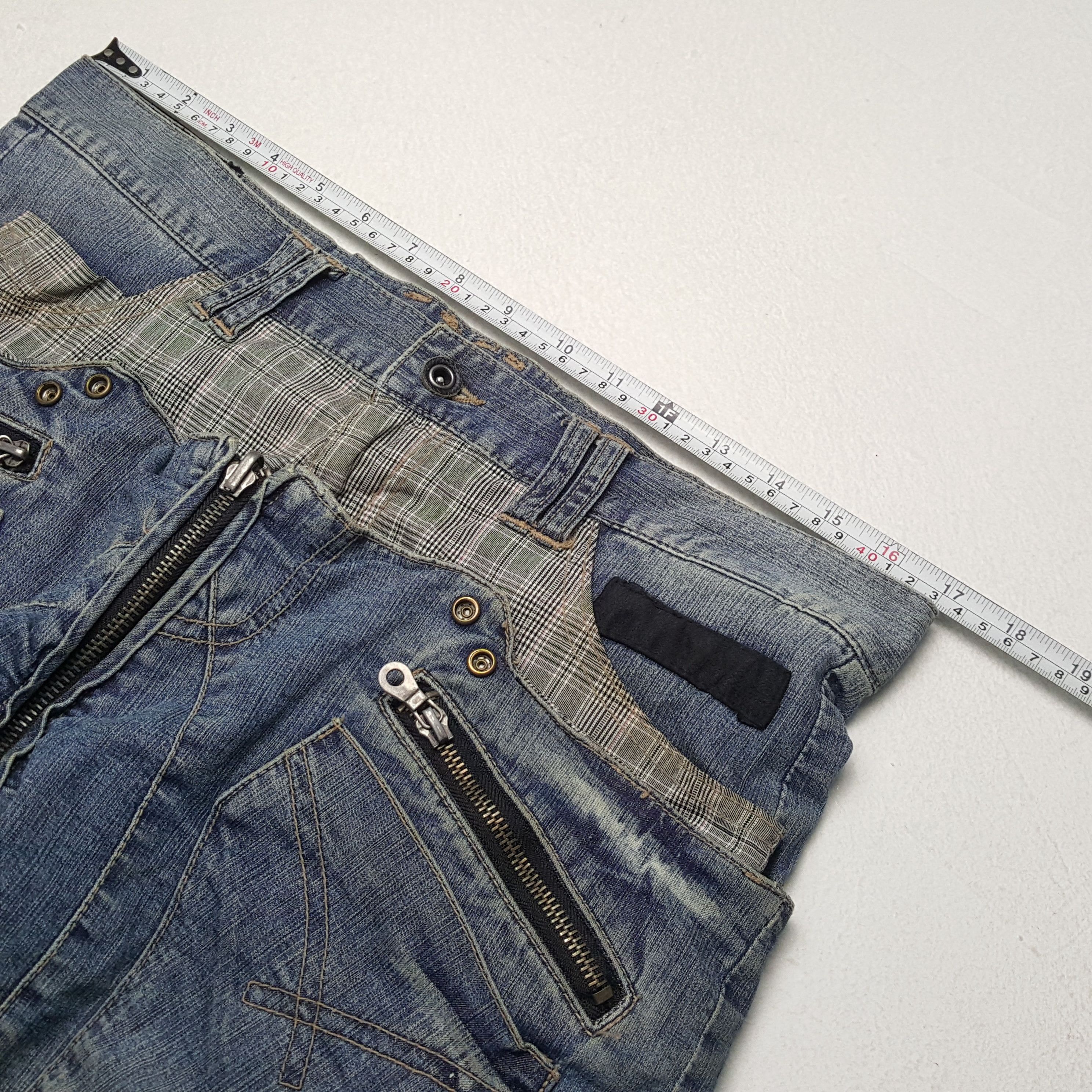 Japanese Brand × PPFM PPFM ANARCHY 2 Design Style Fashion Rare Jeans Size US 34 / EU 50 - 13 Thumbnail