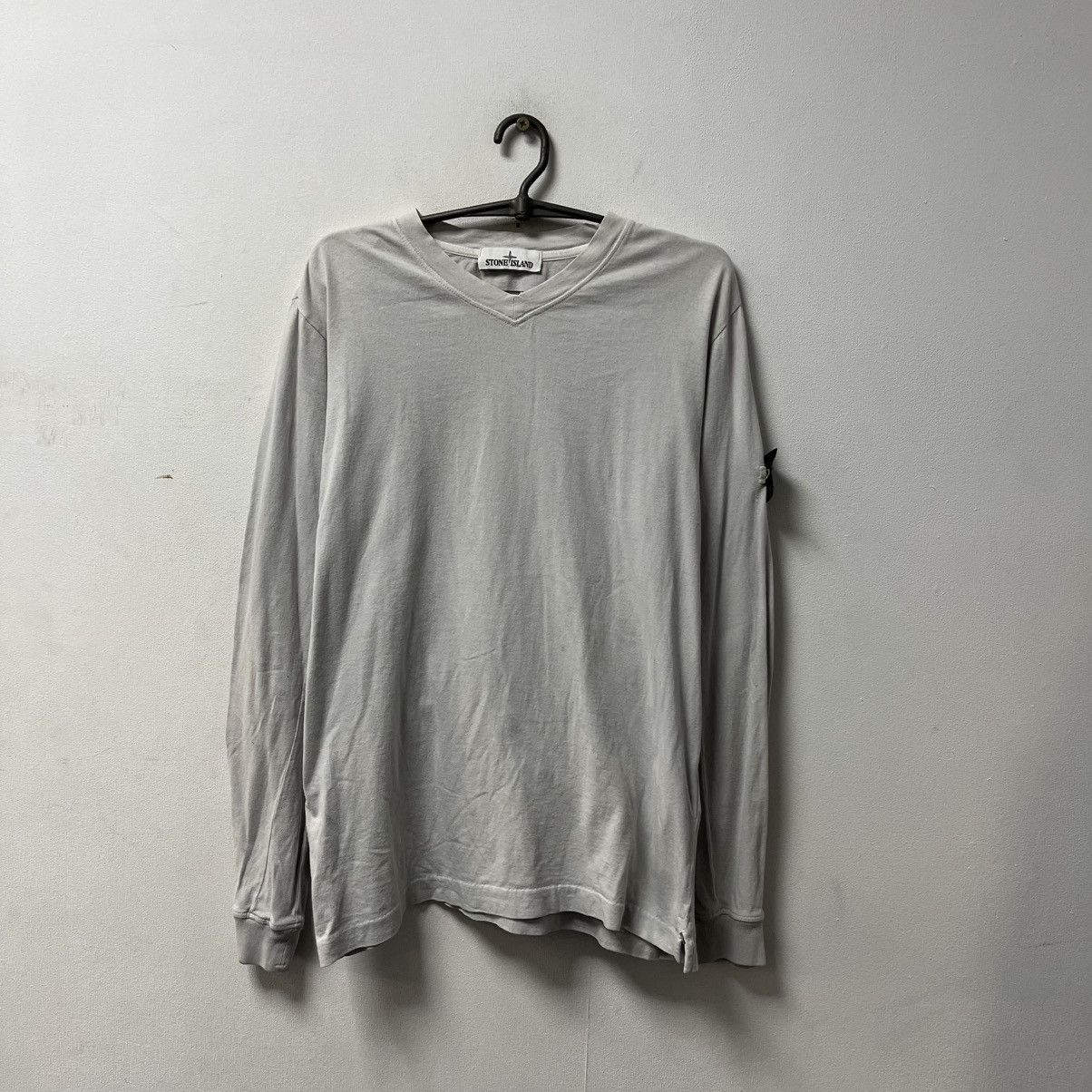 Stone Island Stone Island longsleeve white size L Size US L / EU 52-54 / 3 - 1 Thumbnail