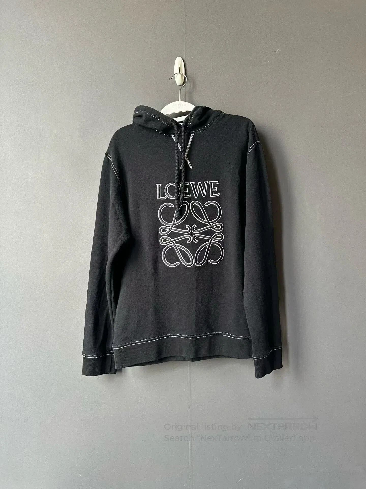 Loewe Loewe Topstitch Detail Hoodie. Size US S / EU 44-46 / 1 - 1 Thumbnail
