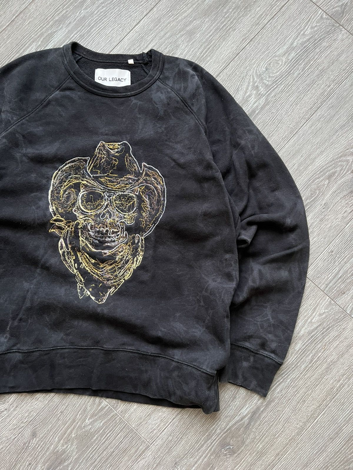 Our Legacy Our Legacy Sweatshirt Neon Skull Size US M / EU 48-50 / 2 - 2 Thumbnail