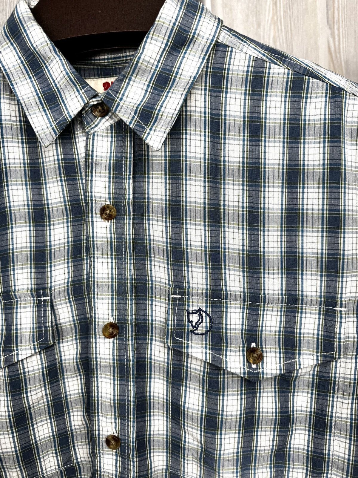 Fjallraven Fjallraven Abisko Cool Shirt SS Regular fit Checkered Size US M / EU 48-50 / 2 - 8 Thumbnail