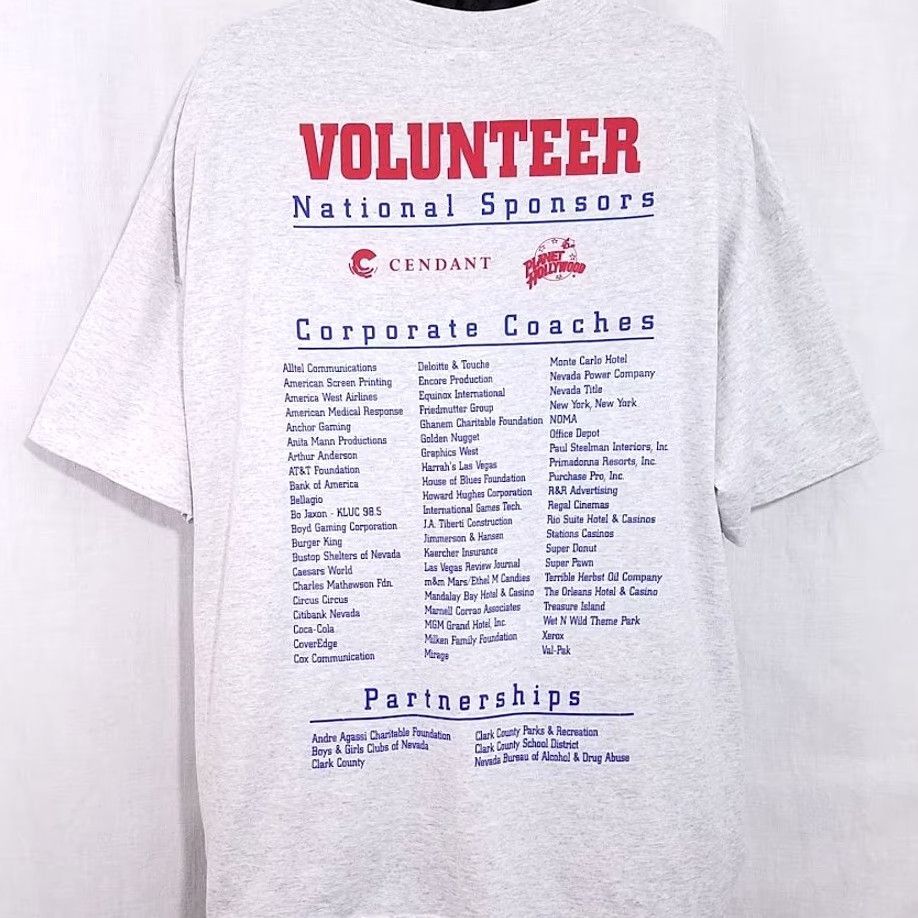 Hanes VINTAGE Hanes Las Vegas Inner City Games T Shirt Mens 2XL Gray 90s Game Of Life Shirt Size US XXL / EU 58 / 5 - 3 Thumbnail
