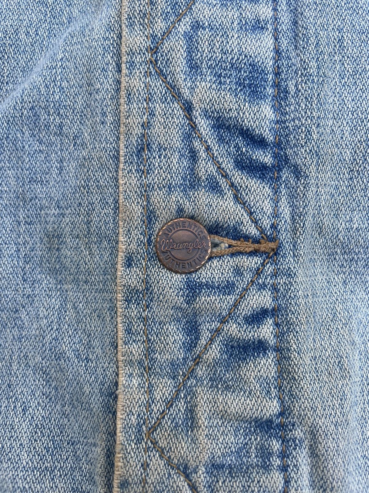 Japanese Brand × Vintage × Wrangler WRANGLER AUTHENTIC WESTERN VINTAGE Size US XL / EU 56 / 4 - 4 Thumbnail