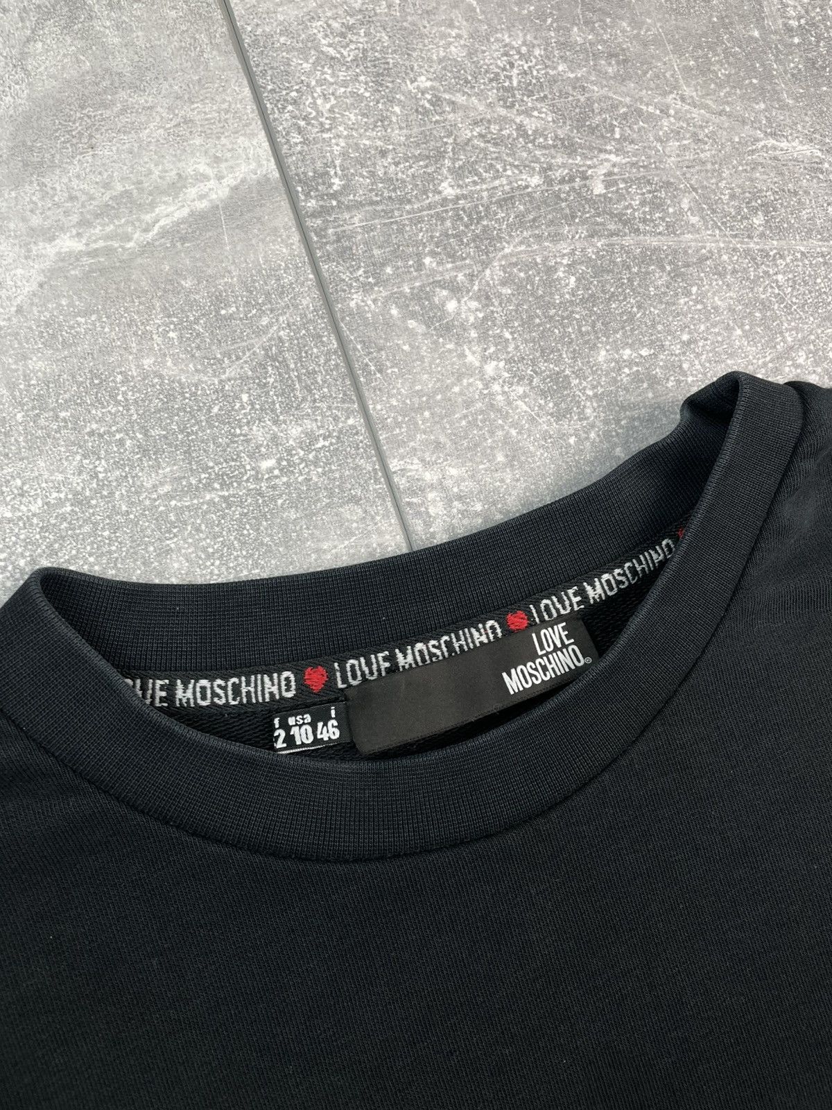 Love Moschino × Moschino Love Moschino Sweatshirt Size L / US 10 / IT 46 - 4 Thumbnail