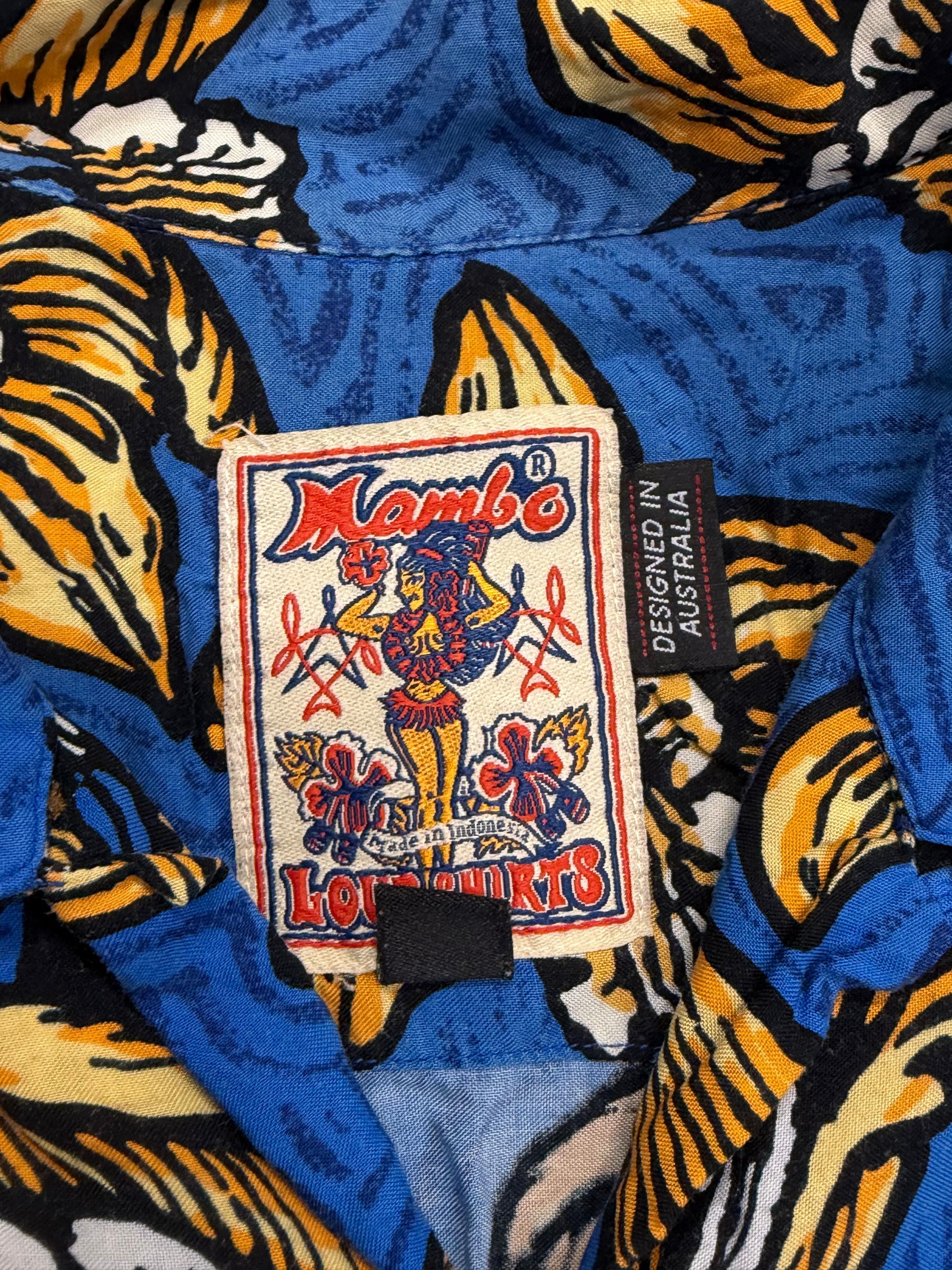 Mambo Vintage Mambo Graphics "Loud Shirt" - 100% Viscose - L Size US L / EU 52-54 / 3 - 4 Thumbnail