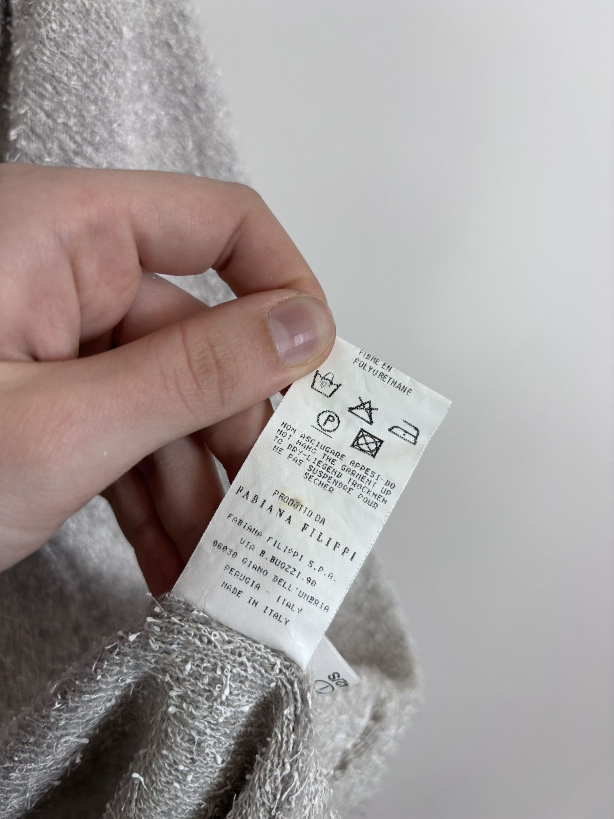 Fabiana Filippi Fabiana Filippi Women’s Grey Cashmere Blend Cardigan Sweater Size M / US 6-8 / IT 42-44 - 16 Thumbnail