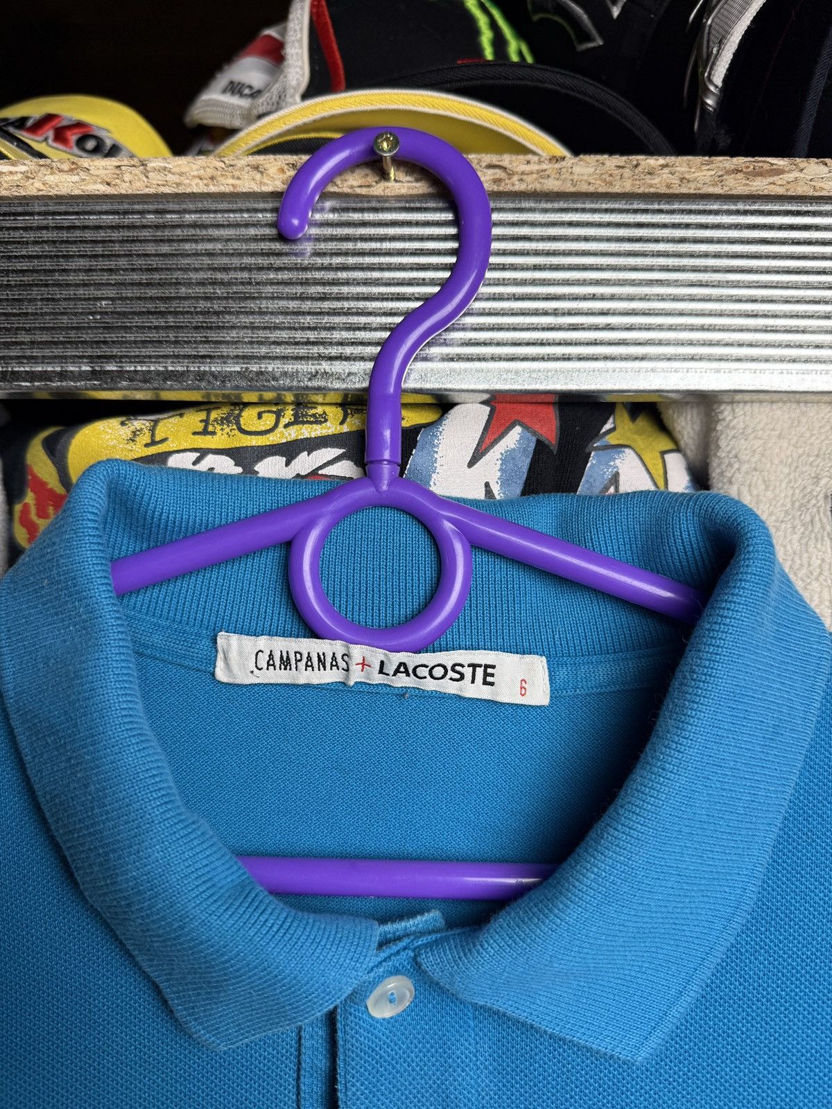 Lacoste Polo Lacoste Campanas Lacoste rare multilogo size L Size US L / EU 52-54 / 3 - 5 Thumbnail