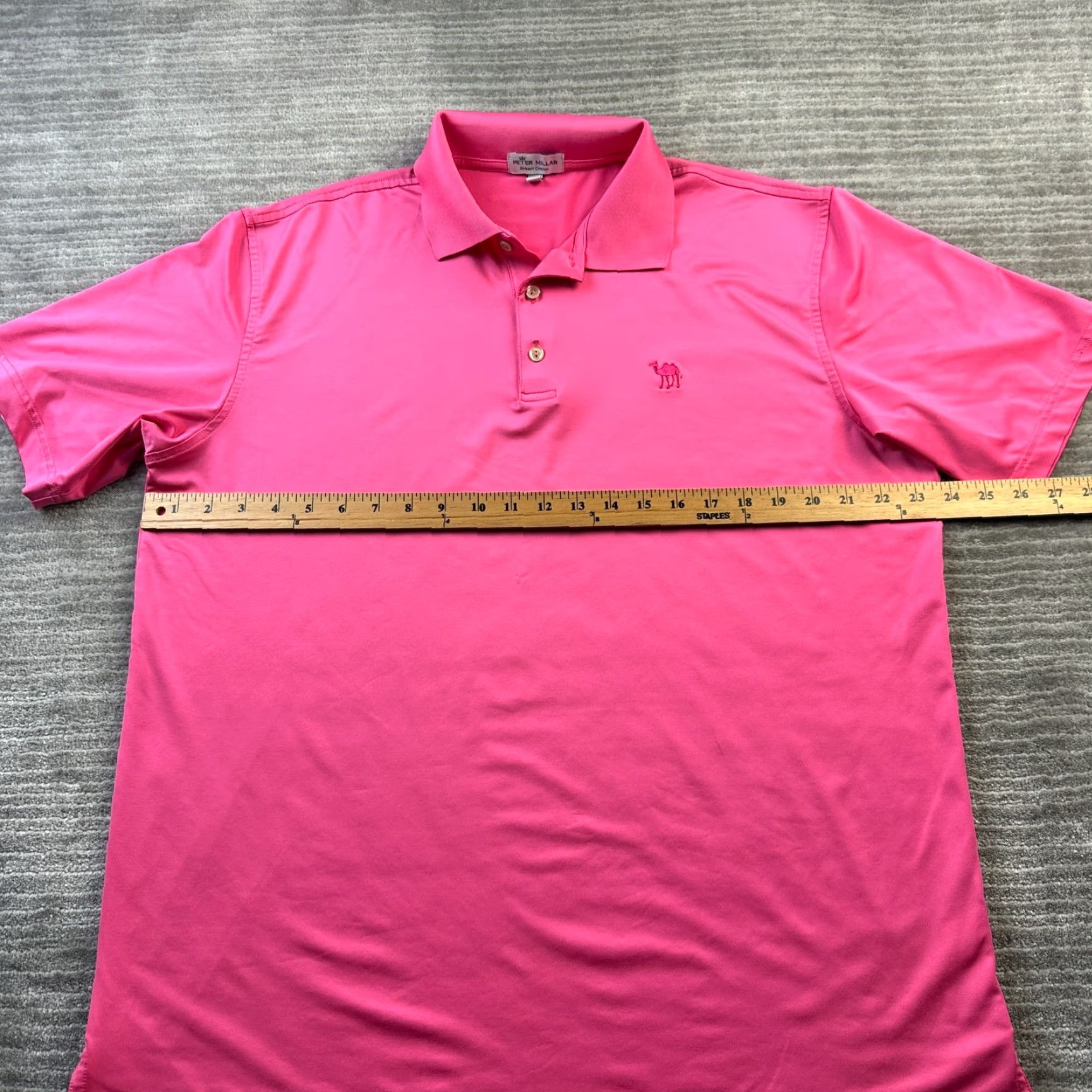 Peter Millar Peter Millar Polo Shirt Mens Large Pink Camel Summer Comfort Size US L / EU 52-54 / 3 - 7 Thumbnail