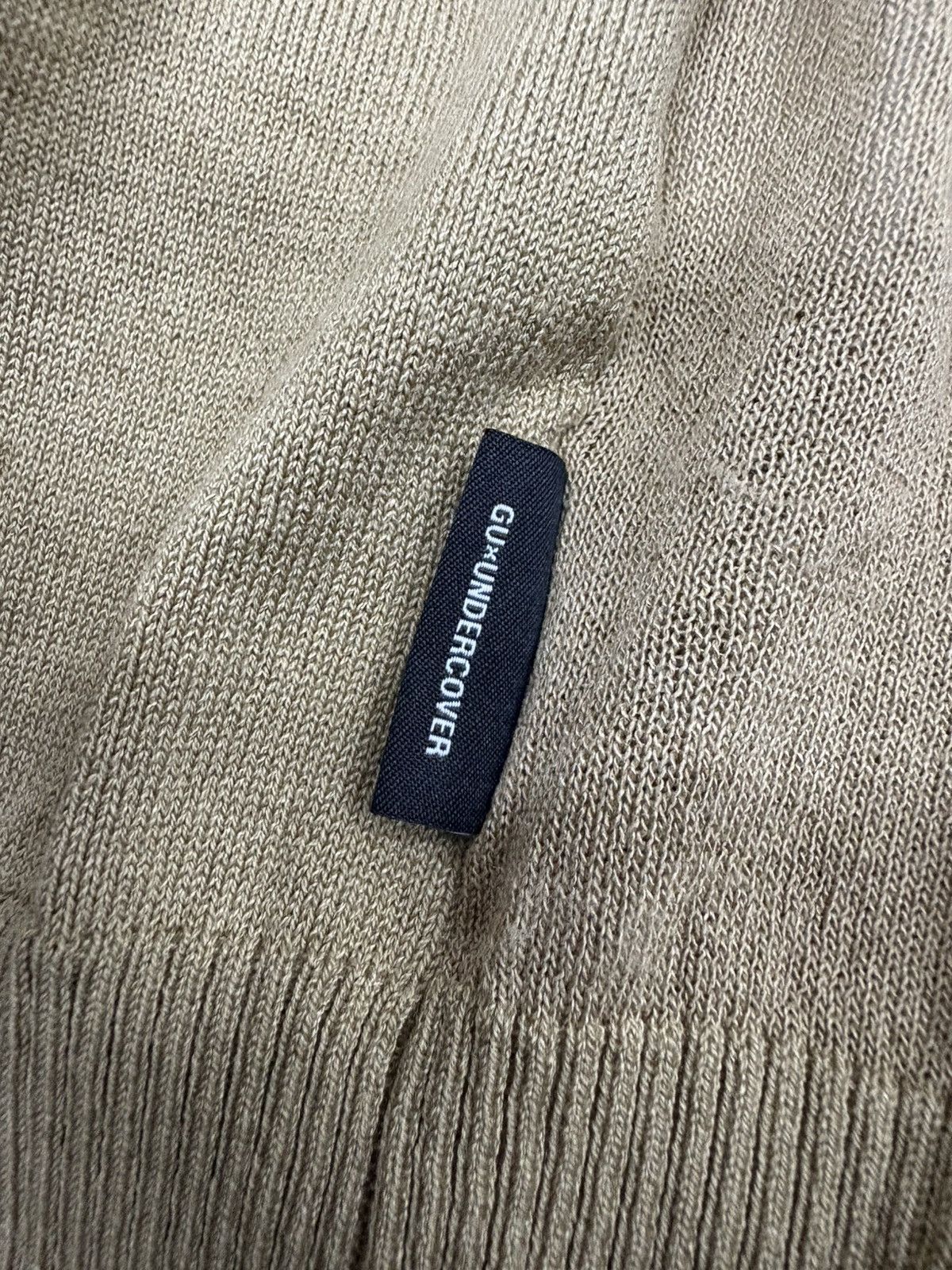 Undercover GU x Undercover Sheer Cardigan Beige colour Size US L / EU 52-54 / 3 - 6 Thumbnail