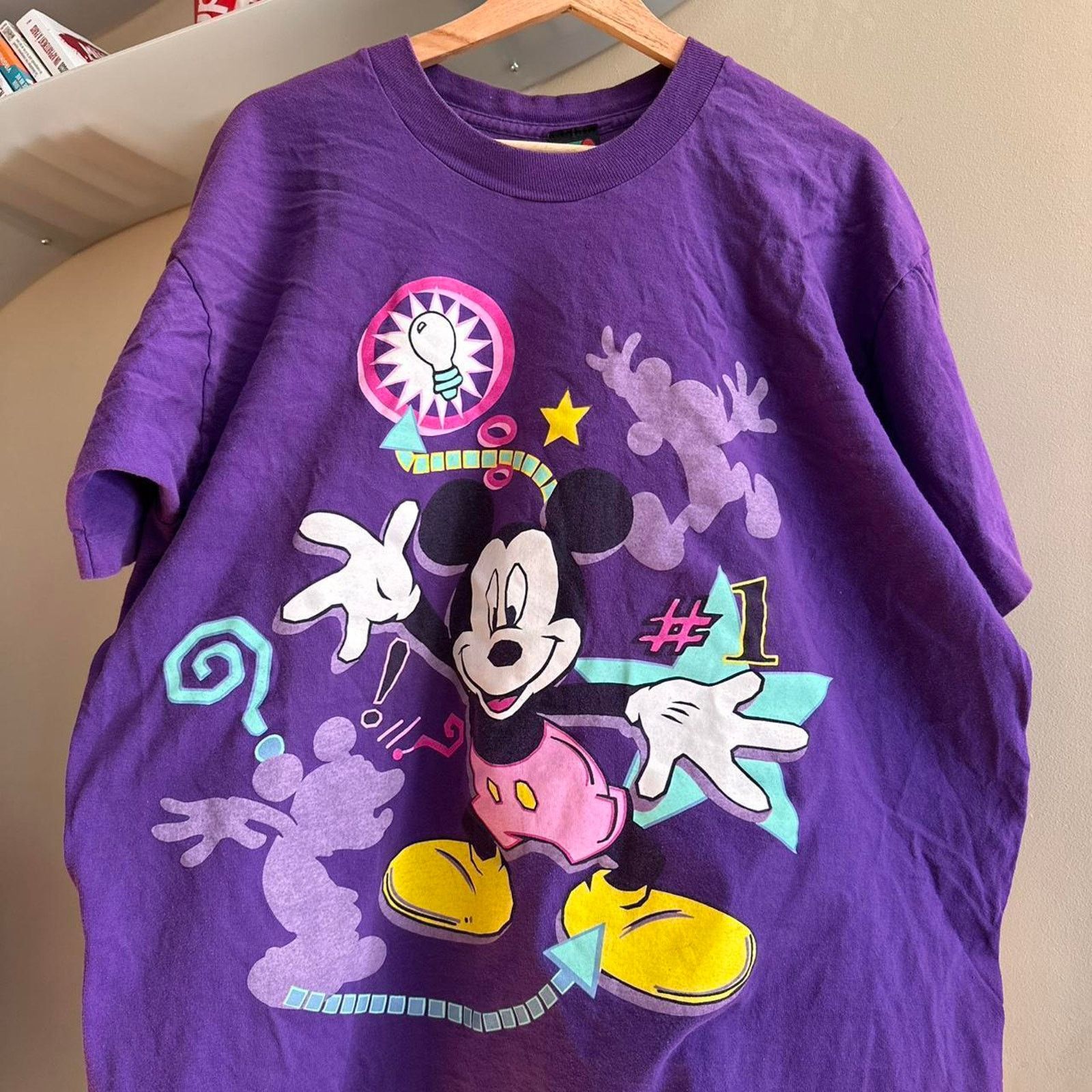 Disney × Vintage Vintage Disney Mickey Mouse Shirt Size US L / EU 52-54 / 3 - 2 Thumbnail
