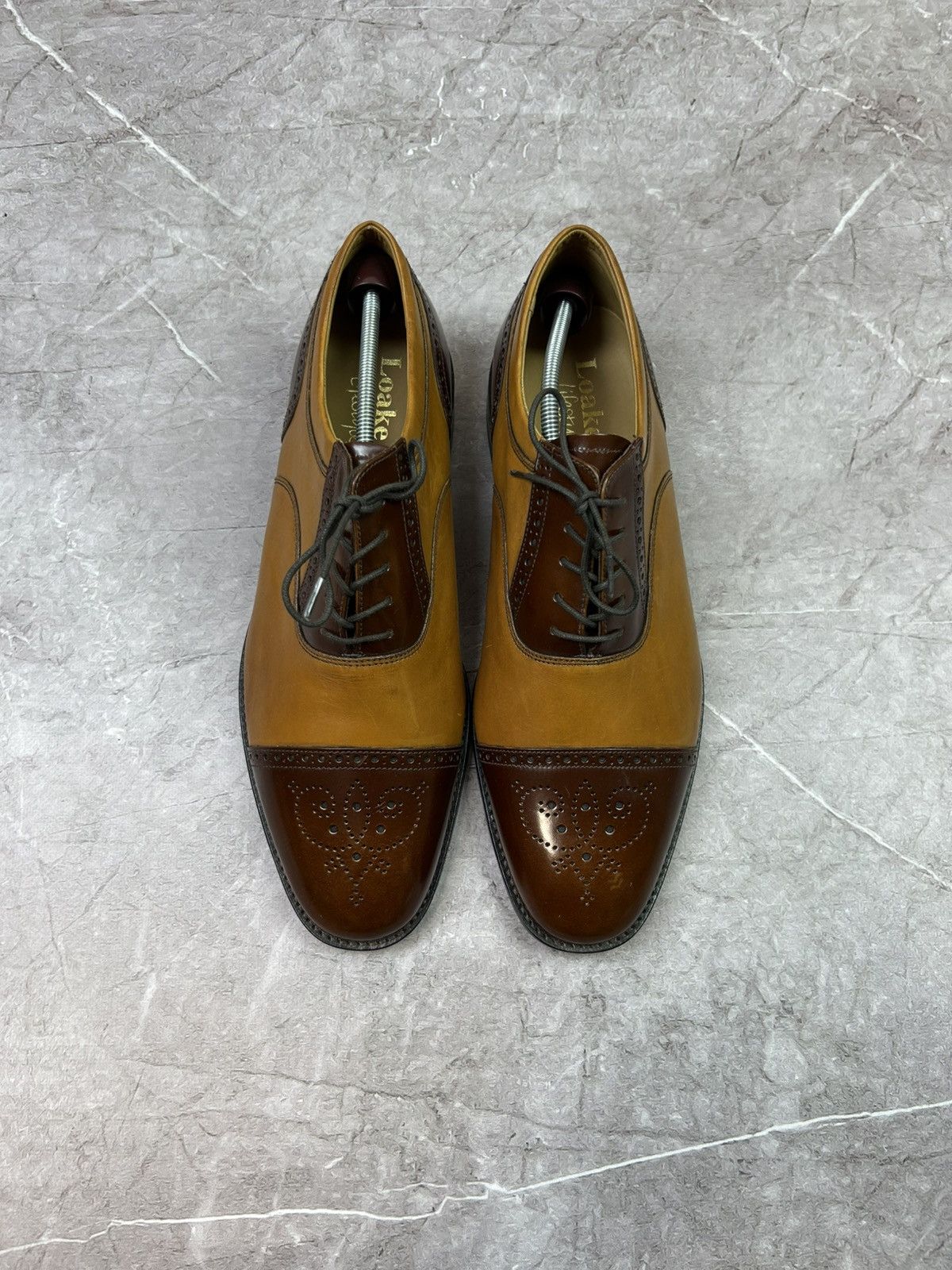 Loake Loake Lifestyle Leather Oxford Brogue Shoes Men's Size US 11.5 / EU 44-45 - 1 Thumbnail
