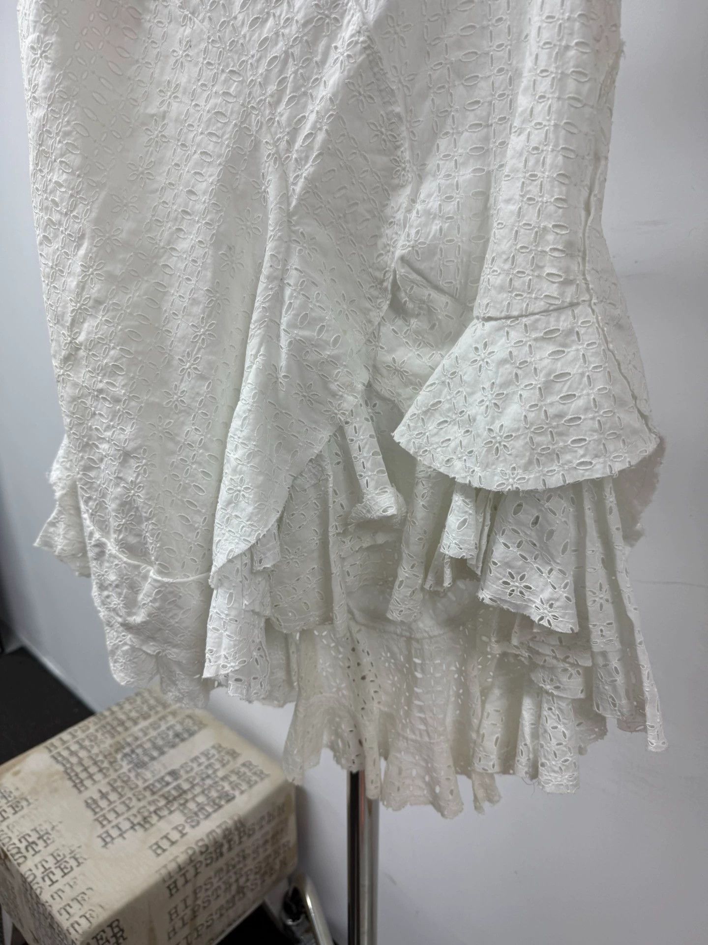 Junya Watanabe Watanabe Comme Lotus Asymmetrical Fishtail Skirt Size XS Size 24" / US 00 / IT 34 - 6 Thumbnail