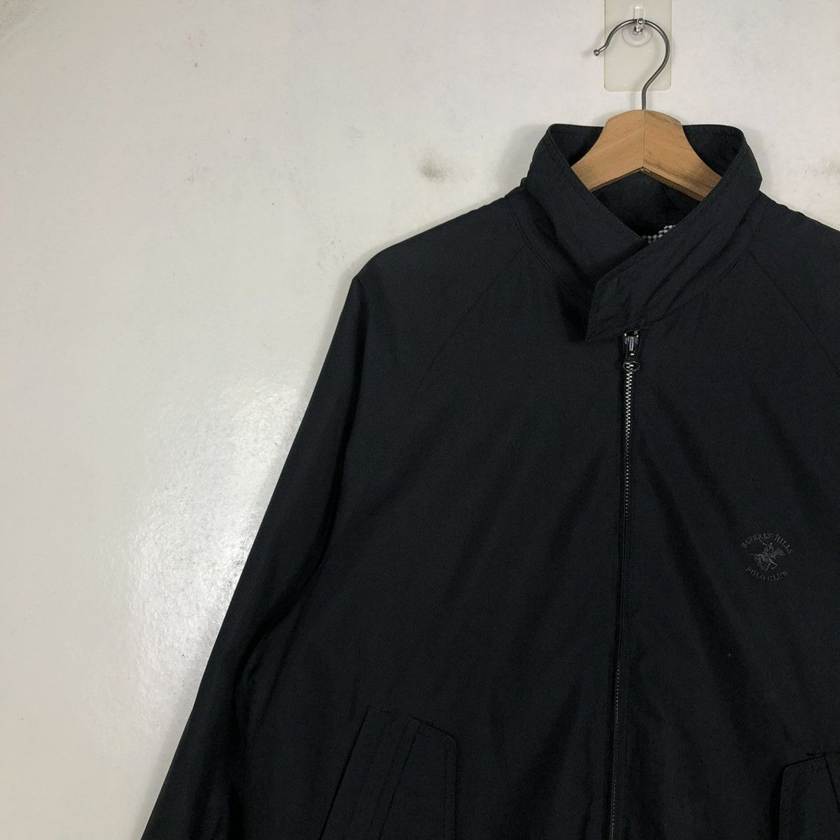 Japanese Brand 📌VINTAGE BOMBER JACKET BEVERLY HILLS POLO CLUB TARTAN CHECK Size US L / EU 52-54 / 3 - 8 Thumbnail