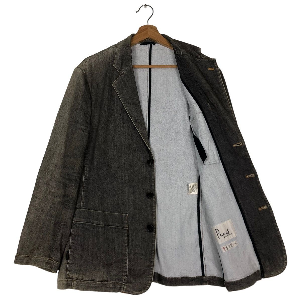 Japanese Brand 🔥Vintage Chore Jacket Double Breast Papas Size US S / EU 44-46 / 1 - 10 Thumbnail