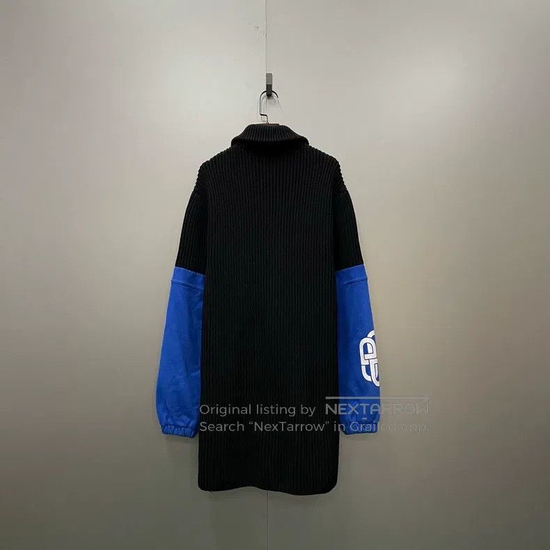 Balenciaga Balenciaga Color Blocked Printed Knit Top Size US XS / EU 42 / 0 - 2 Thumbnail