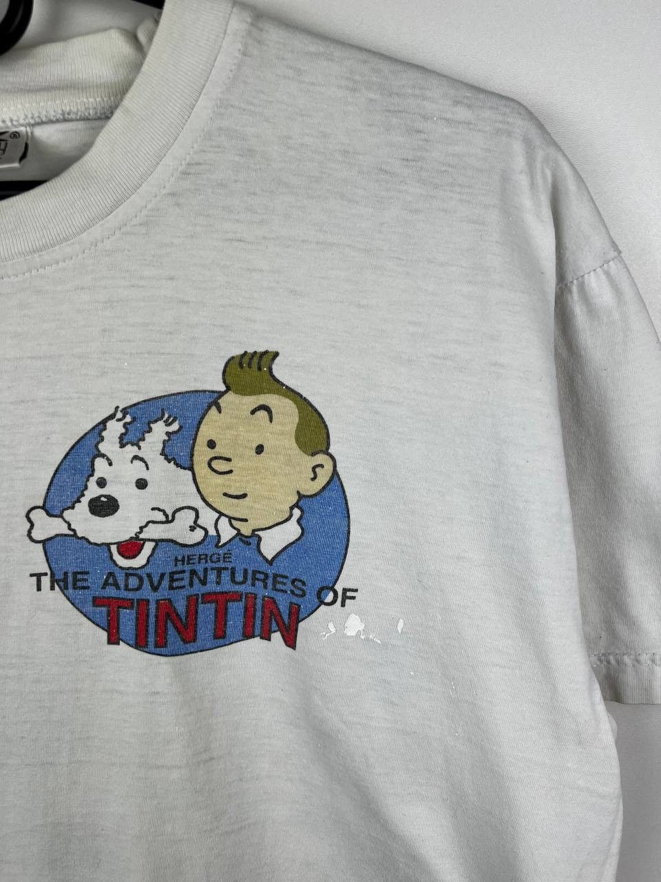 Vintage Tin tin movie vintage t-shirts size M Size US M / EU 48-50 / 2 - 7 Thumbnail
