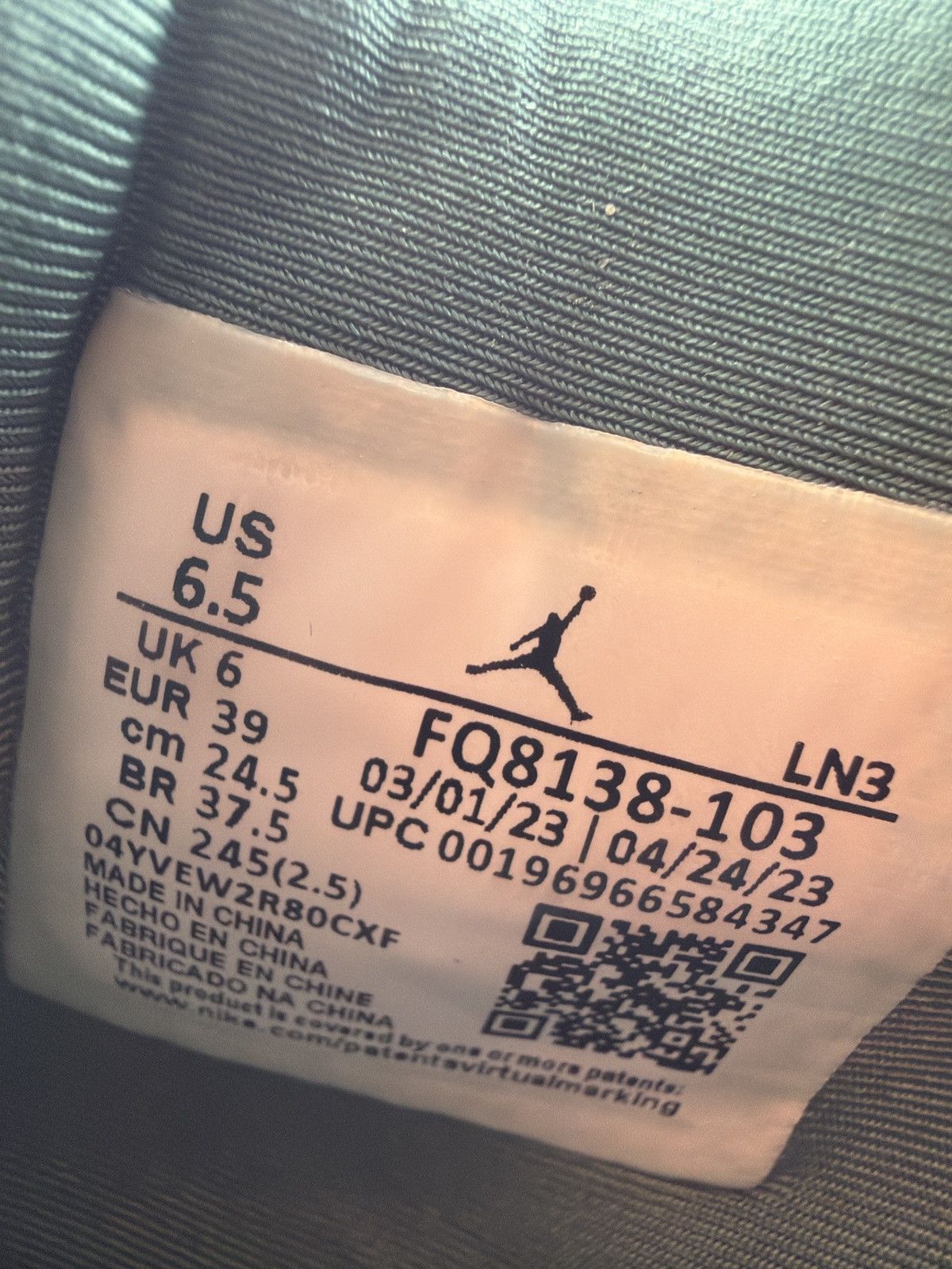 Jordan Brand Nike Air Jordan 4 Retro Size US 6.5 / IT 36.5 - 5 Thumbnail