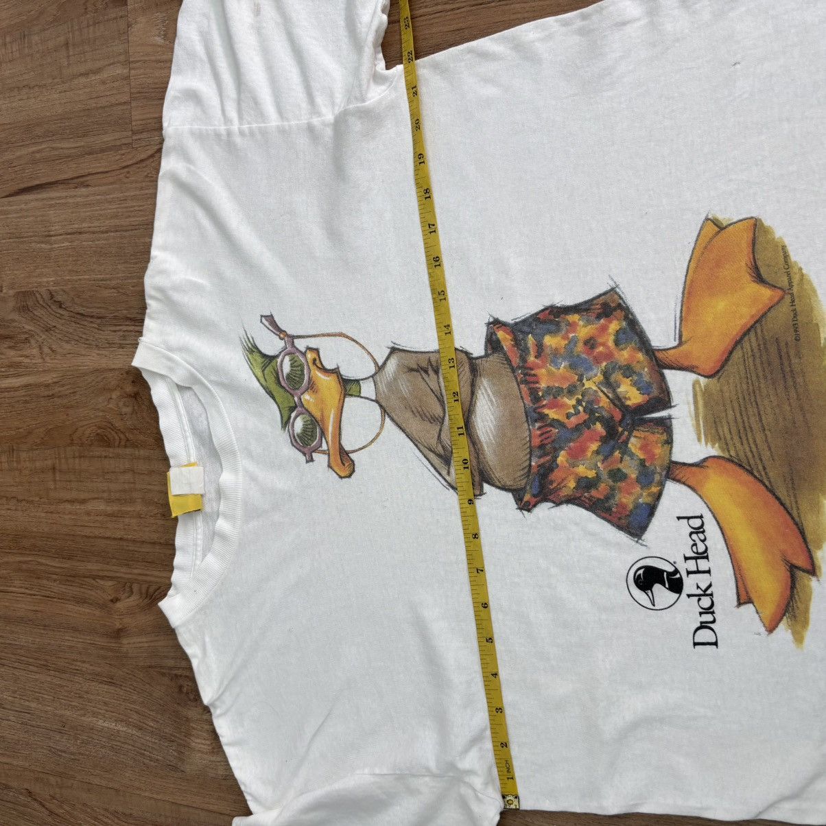 Vintage 90’s Duck Head Apparel Shirt White Single Stitch Tee Size M Size US M / EU 48-50 / 2 - 6 Thumbnail