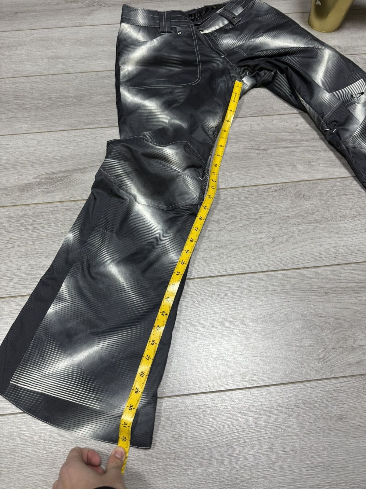 Vintage Oakley vintage ski flared snow pants Size US 30 / EU 46 - 6 Thumbnail