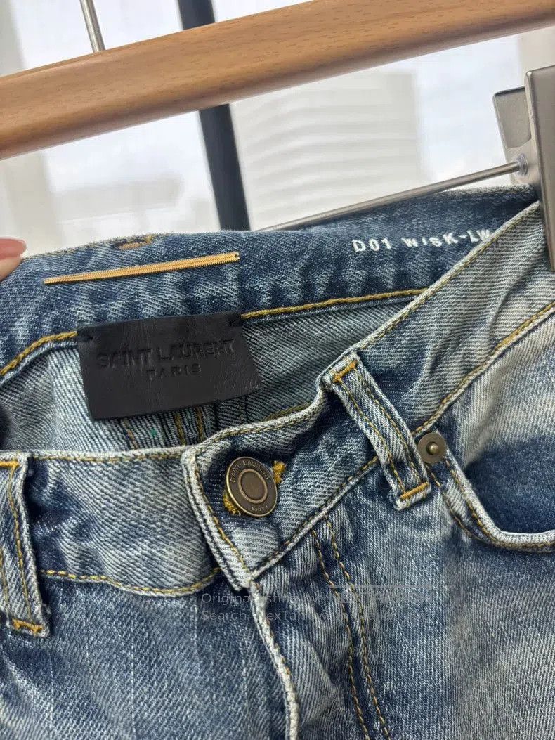 Saint Laurent Paris Saint Laurent Blue Denim Jeans. Size US 28 / EU 44 - 2 Thumbnail