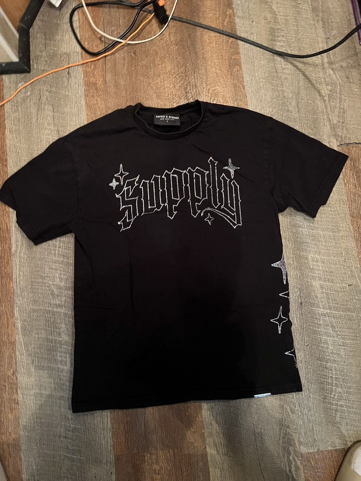Supply & Demand SUPPLY&DEMAND GEMMED OUT BLACK SHIRT SIZE M Size US M / EU 48-50 / 2 - 1 Thumbnail