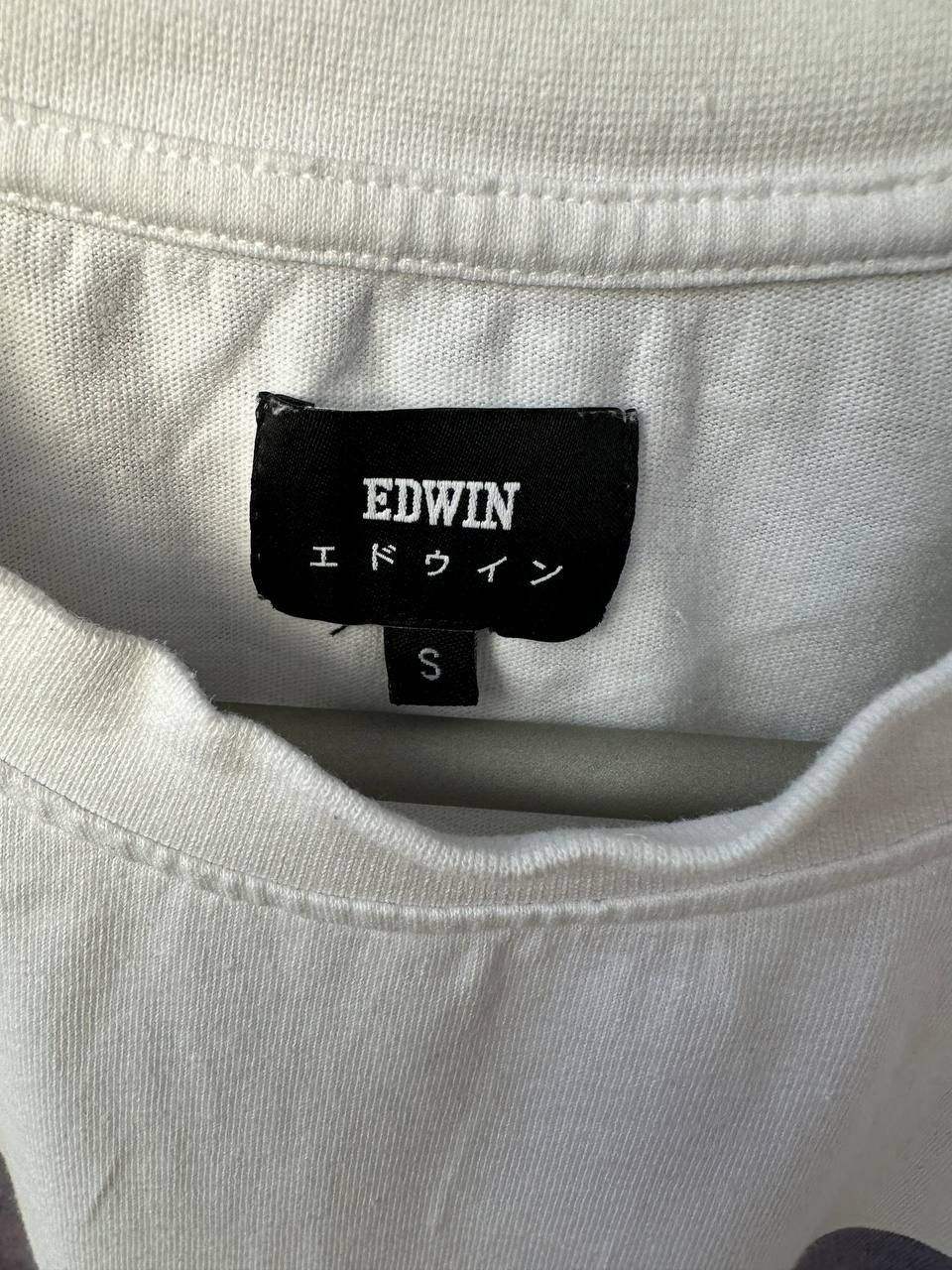 Edwin Edwin Daisuke White T-Shirt Tee LALALA Size US S / EU 44-46 / 1 - 10 Thumbnail