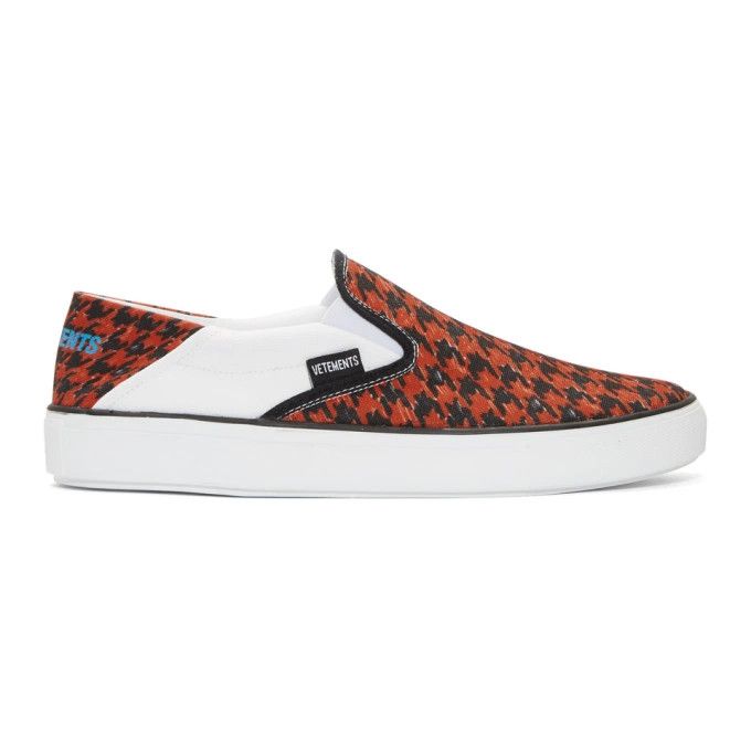 Vetements o1mle0226 Babouche Sneakers in Red Size US 8 / EU 41 - 1 Thumbnail