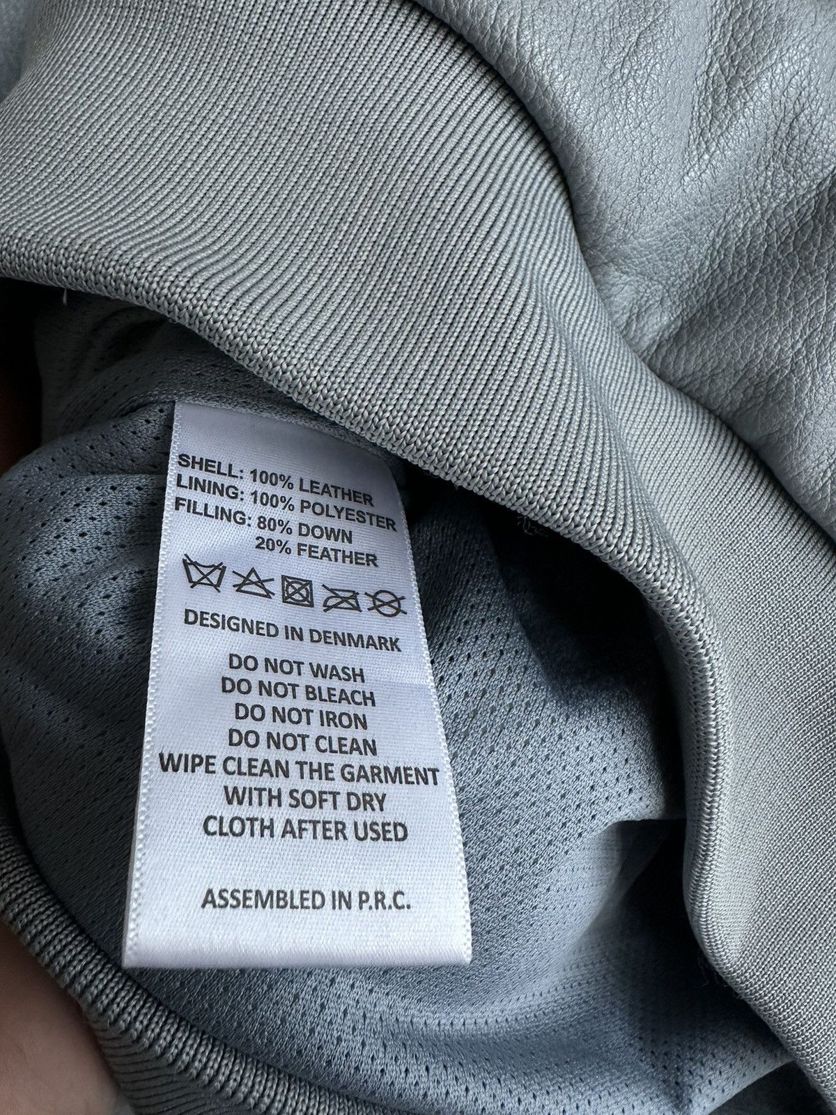 Han Kjobenhavn × Our Legacy Heavy Padded Leather Jacket 700$ Size US M / EU 48-50 / 2 - 9 Thumbnail