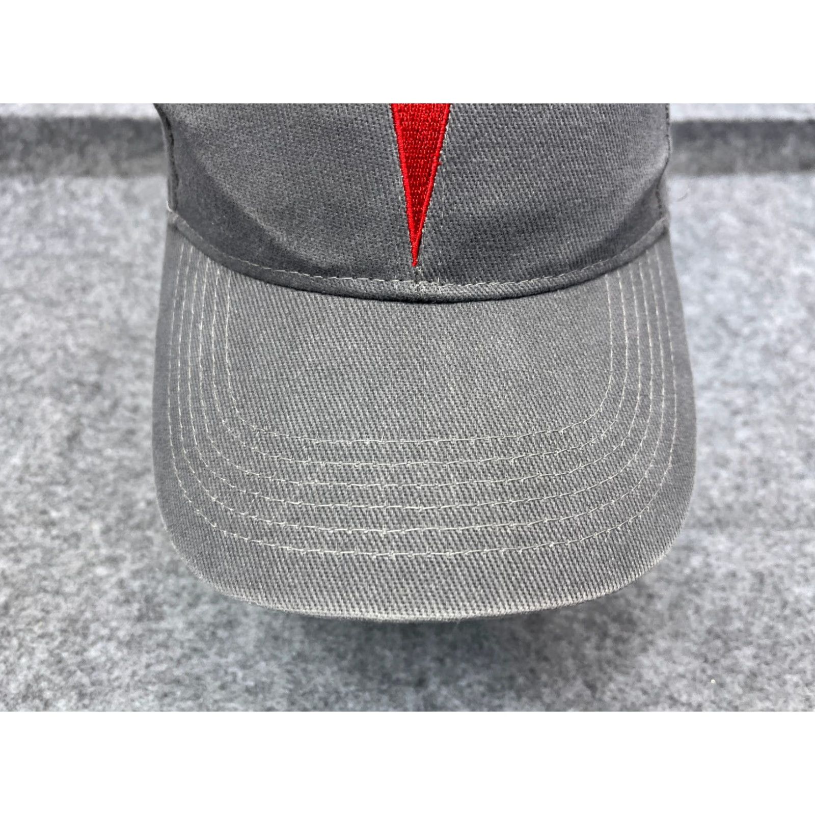 Vintage VINTAGE Tesla Baseball Cap Hat Unisex Adult One Size Gray Cotton Twill Logo Car Outdoors Size ONE SIZE - 3 Thumbnail