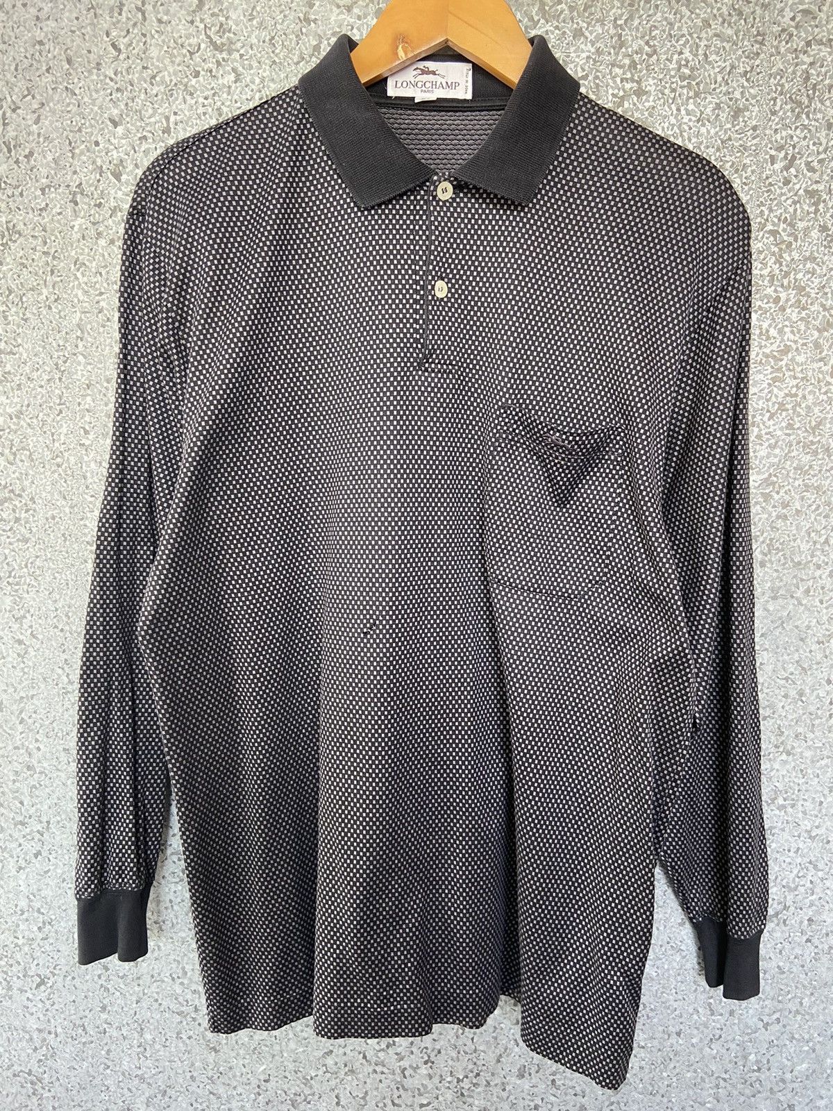 Longchamp Vintage Longchamp polo long sleeve Size US M / EU 48-50 / 2 - 3 Thumbnail
